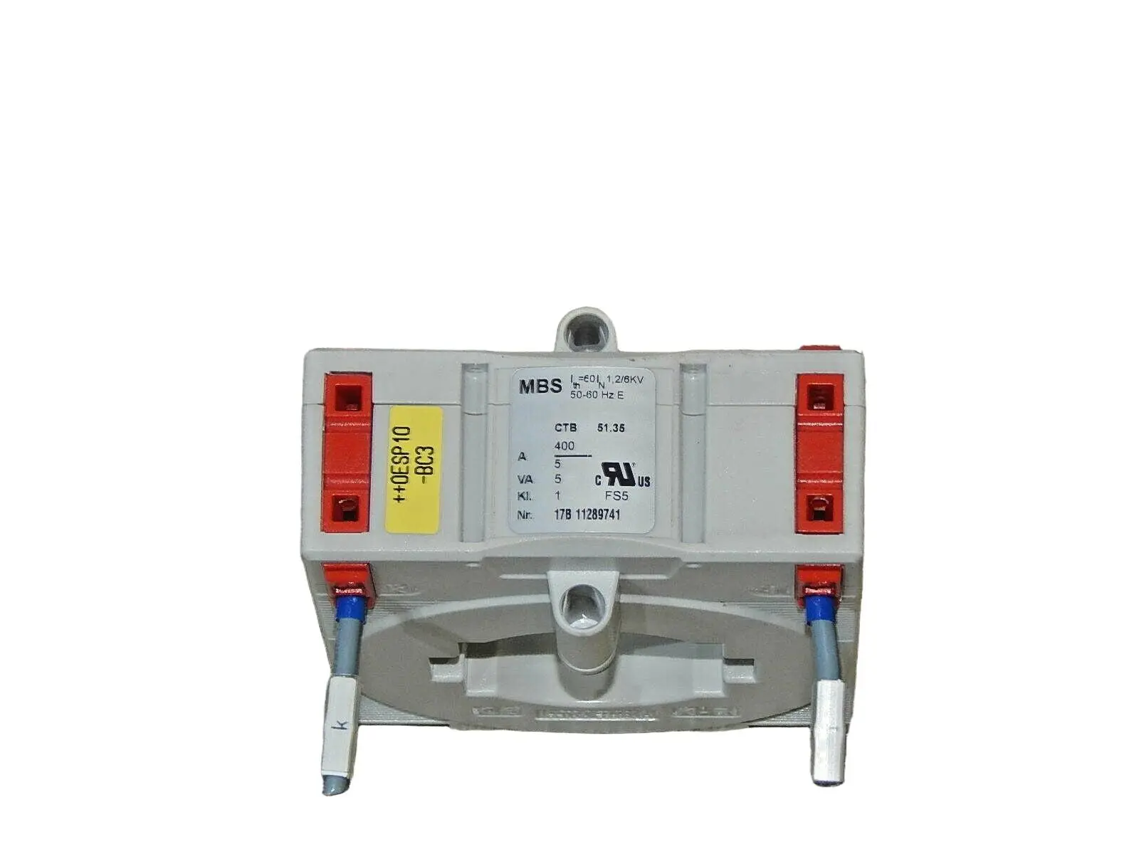 Produktfoto 1 von MBS Stromwandler CTB 51.35 FS5 5 AMP  used
