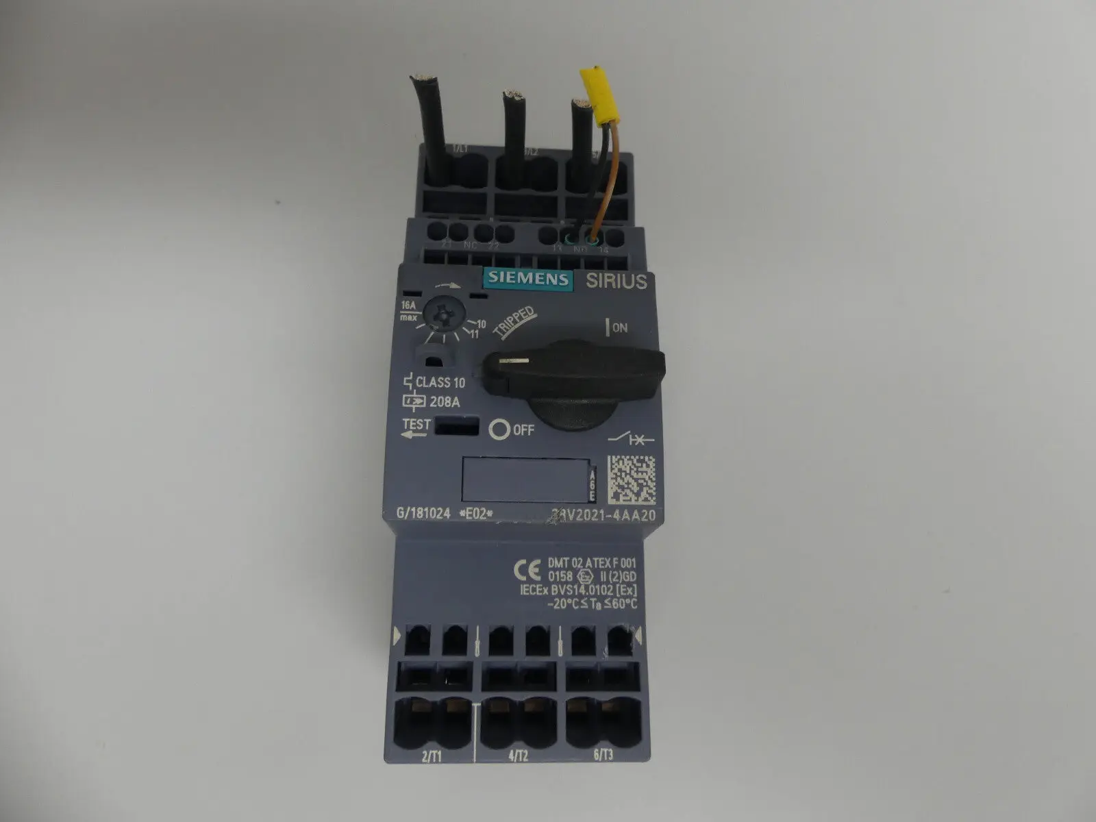 Produktfoto 1 von Siemens Sirius Leistungsschalter 3RV2021-4AA20