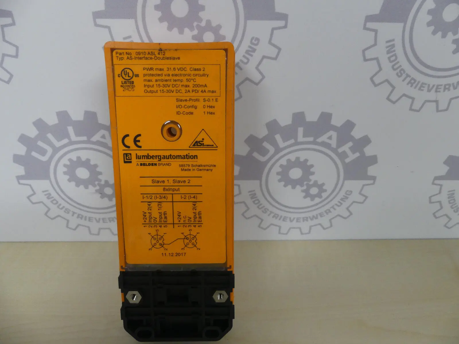 Produktfoto 1 von LUMBERG AUTOMATION 0910 ASL 412