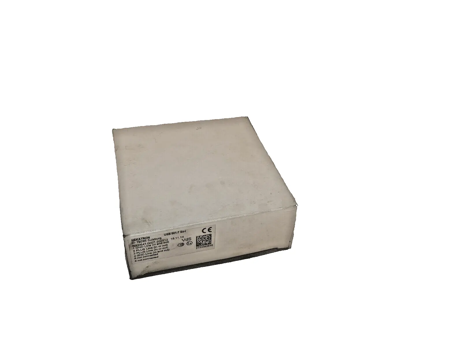 Produktfoto 1 von HEKATRON USB 501-7 EX-i Detektor Basis 5000547.0007.200112