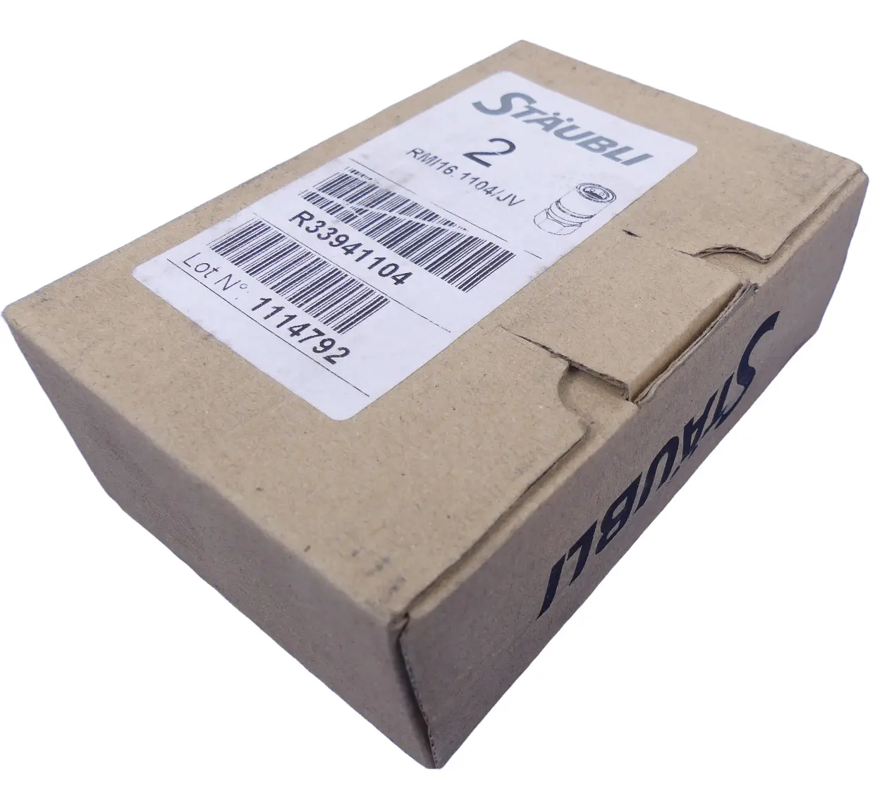 Produktfoto 1 von Stäubli Kupplung RMI16.1104/JV 2 St /Verpackung