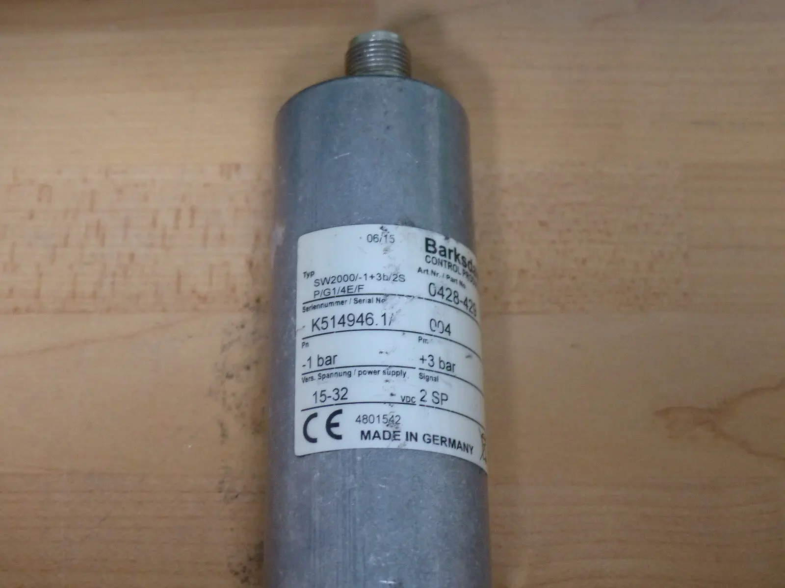 Produktfoto 1 von barksdale sw2000/-1+3b/2sp/g1/4e/f used s.Bilder