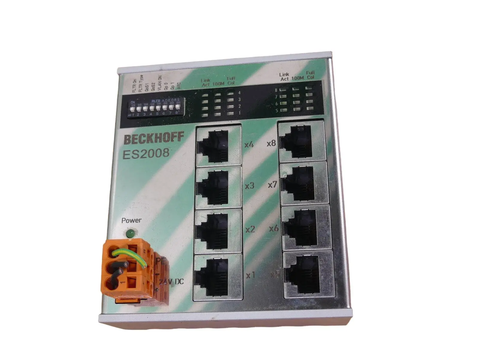 Produktfoto 1 von Beckhoff Ethernet Switch ES2008-0000 used
