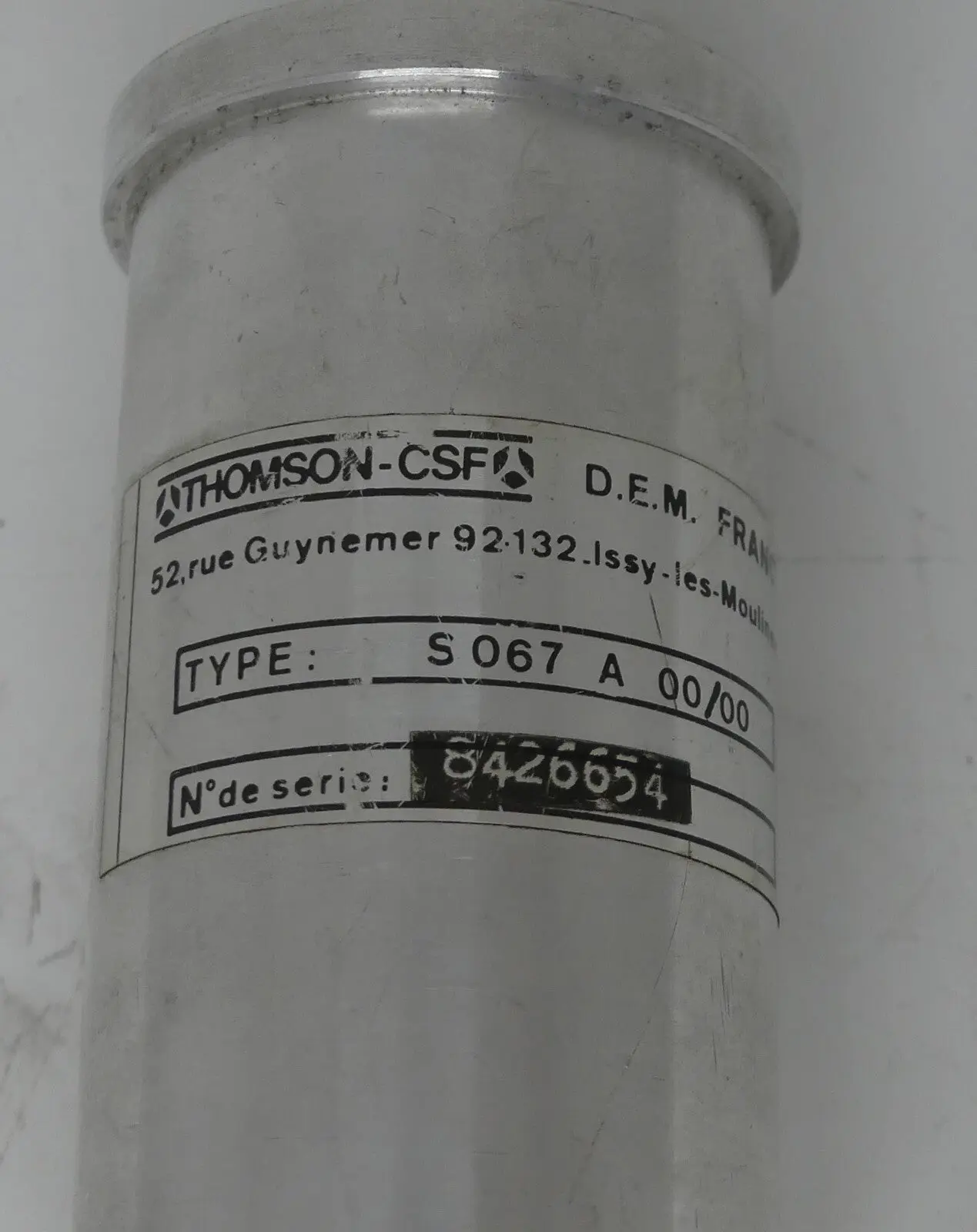 Produktfoto 1 von THOMSON - CSF  S 067 A00/00  S067A00/00