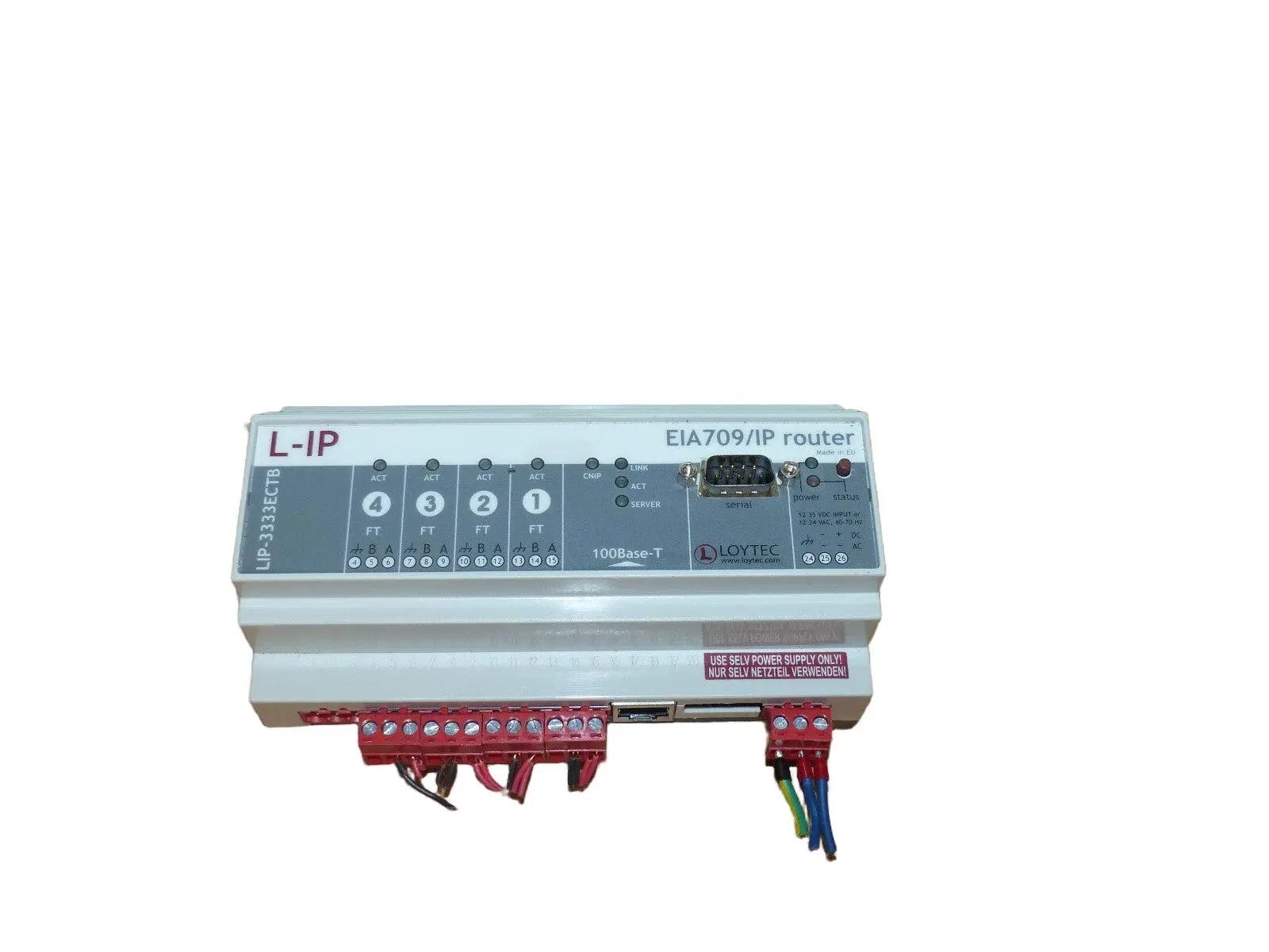 Produktfoto 1 von Loytec LIP - 3333ECTB EIA709/IP Router used