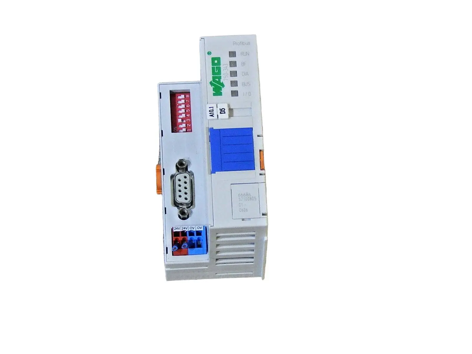 Produktfoto 1 von Wago 750-343 Profibus DP Feldbusskoppler used