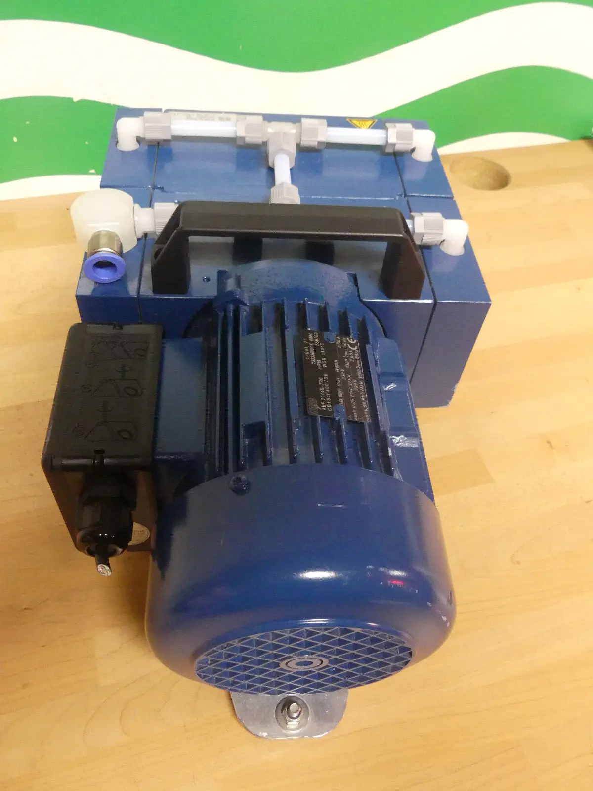 Produktfoto 1 von ILMVAC Membranpumpe 4000392-05  Ser.No.MP 1201 Ep-Multitest used s.Bilder