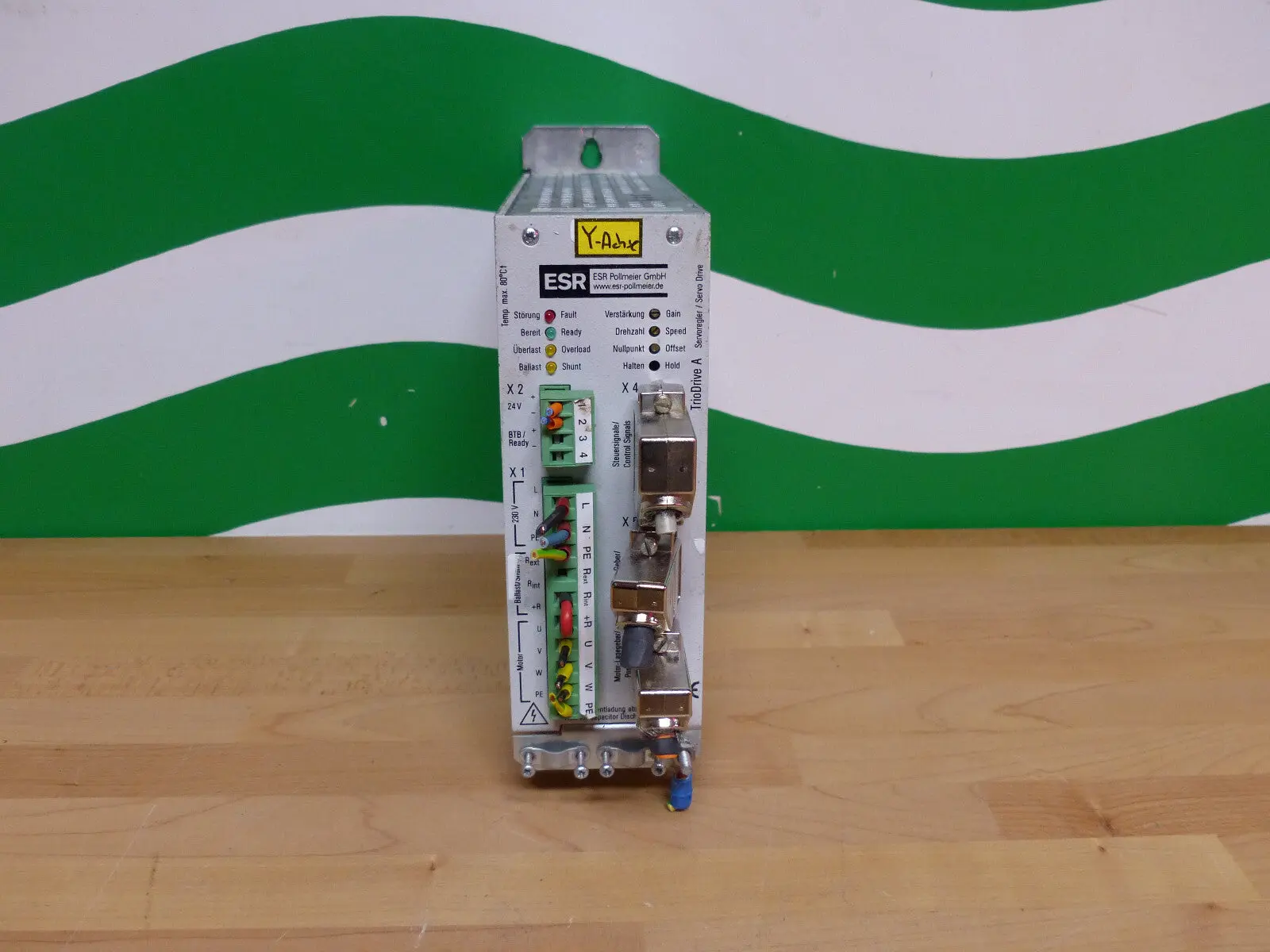 Produktfoto 1 von ESR AC-Servoverstärker TrioDrive A  BN6652.4354KK-G1-S9