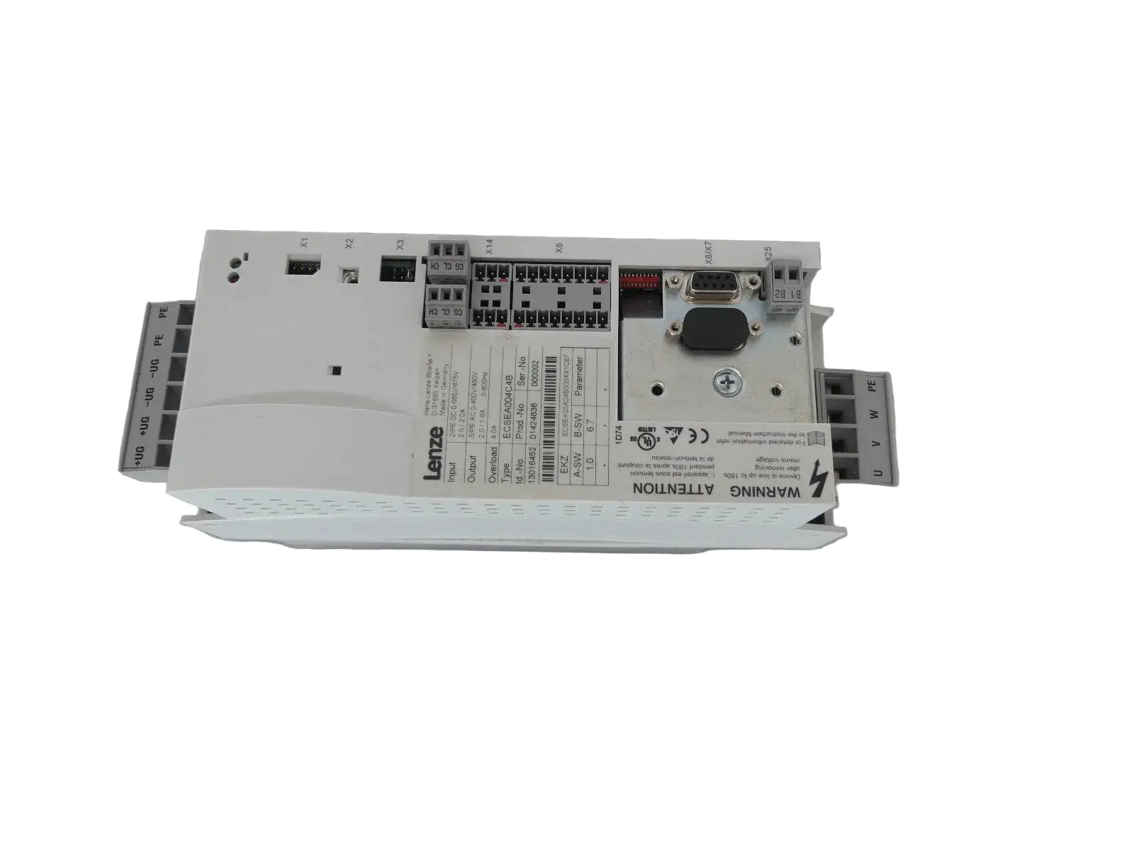 Produktfoto 1 von Lenze ECSEA004C4B Servo Drive