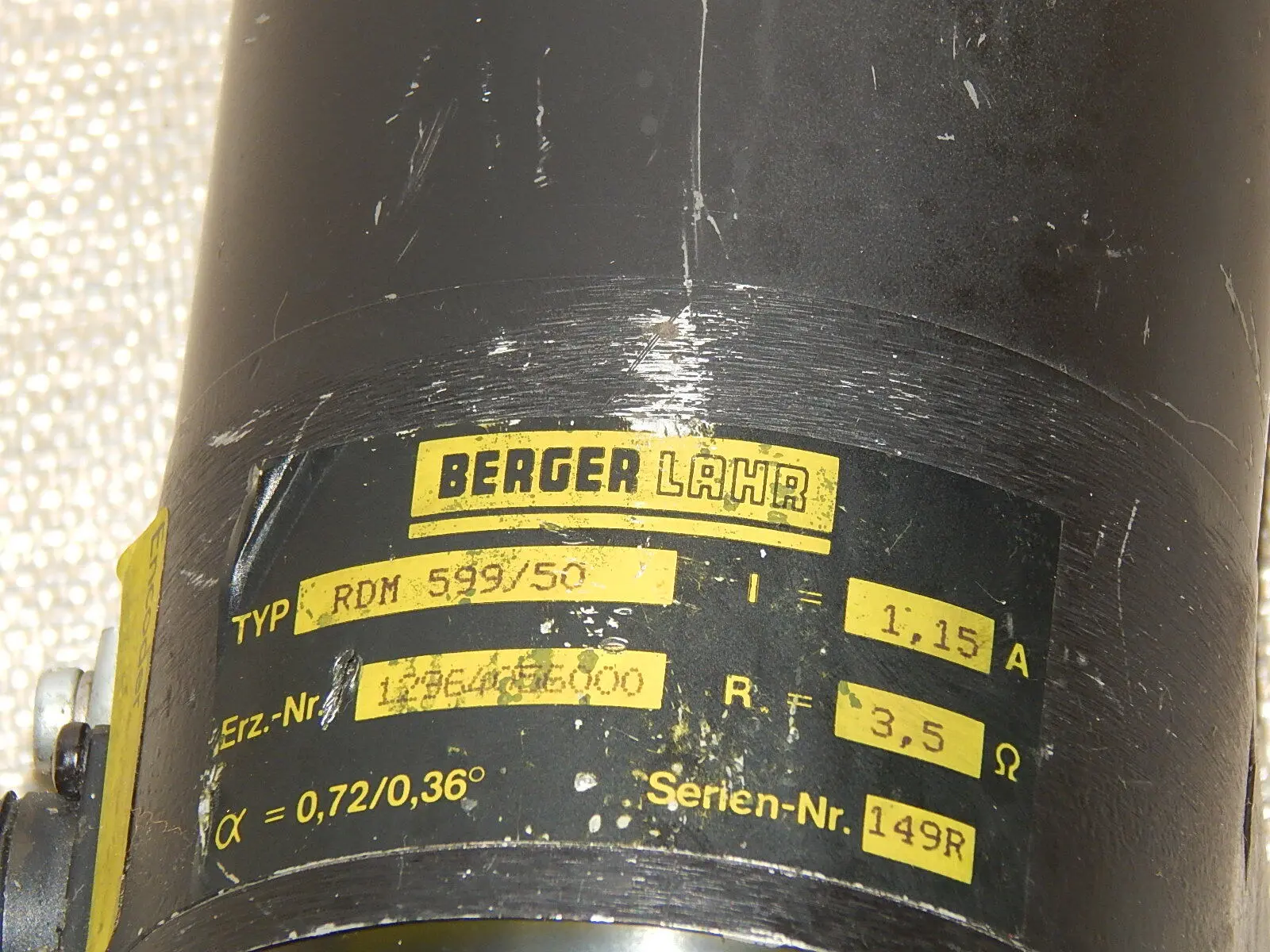 Produktfoto 1 von Berger Lahr Schrittmotor RDM599/50 mit  Bremse  Used