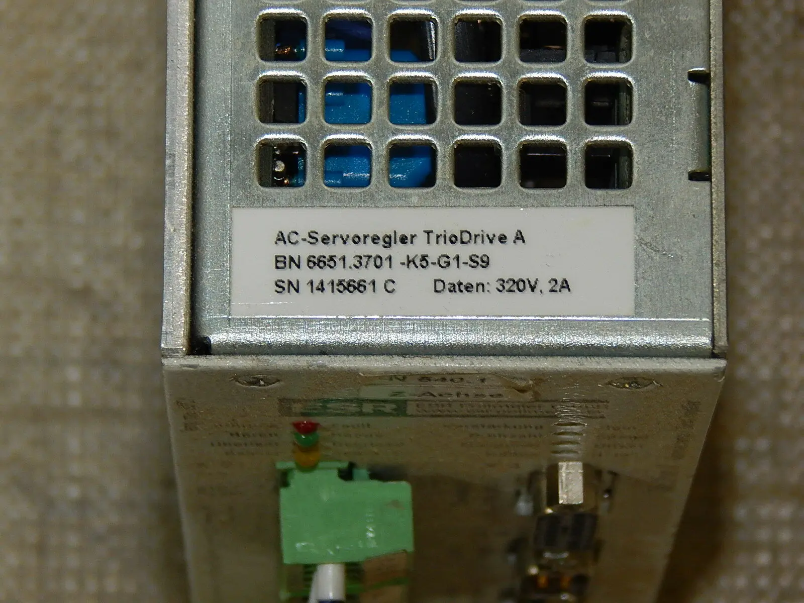Produktfoto 1 von ESR AC-Servoverstärker TrioDrive A // BN 6651.3701-K5-G1-S9 Used