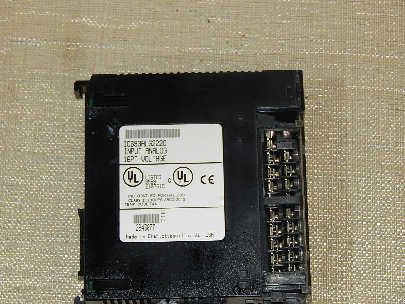Produktfoto 1 von Gebraucht Ge Fanuc IC693ALG222C Eingang Module used