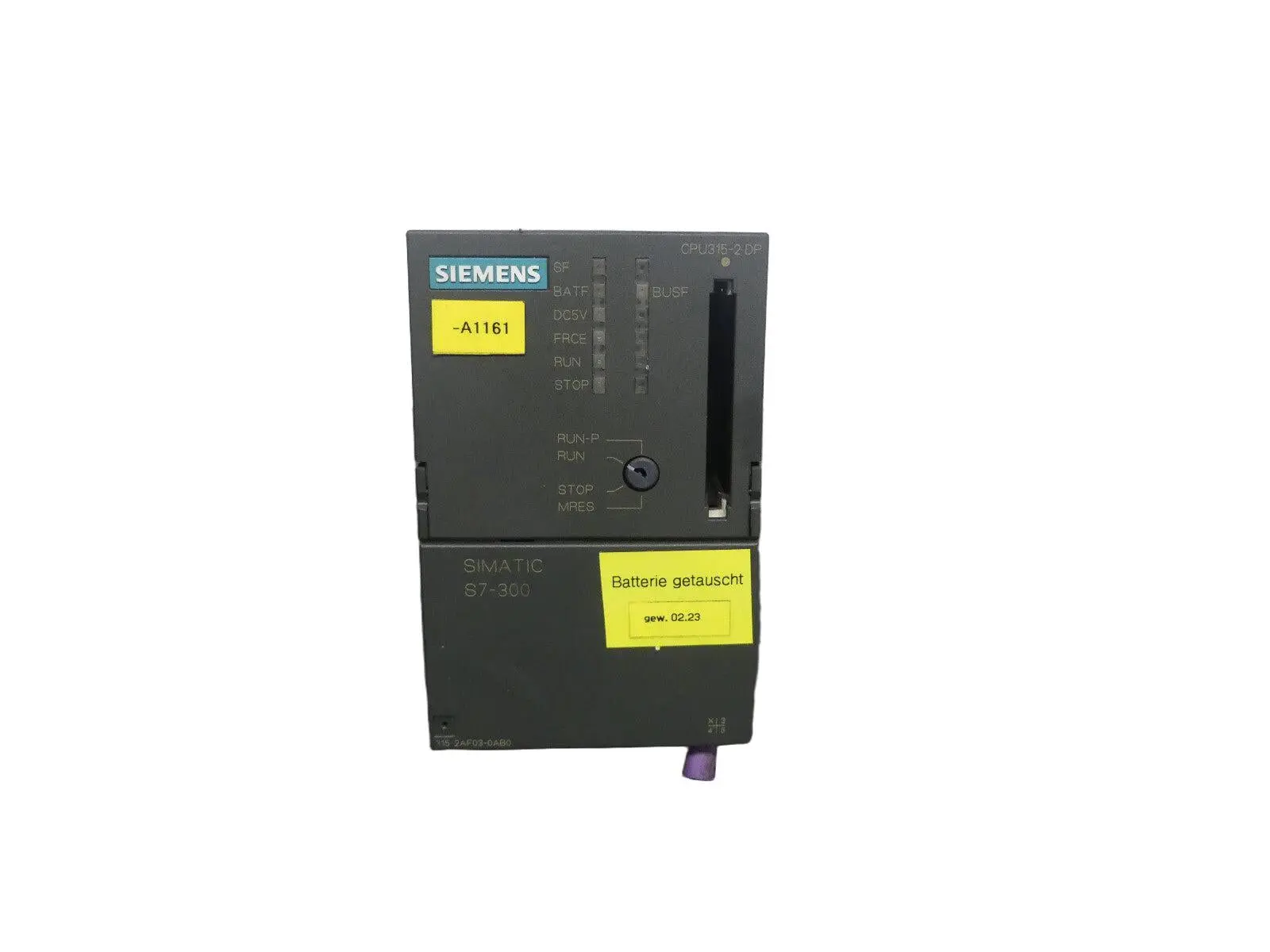 Produktfoto 1 von Siemens Simatic S7 6ES7 315-2AF03-0AB0