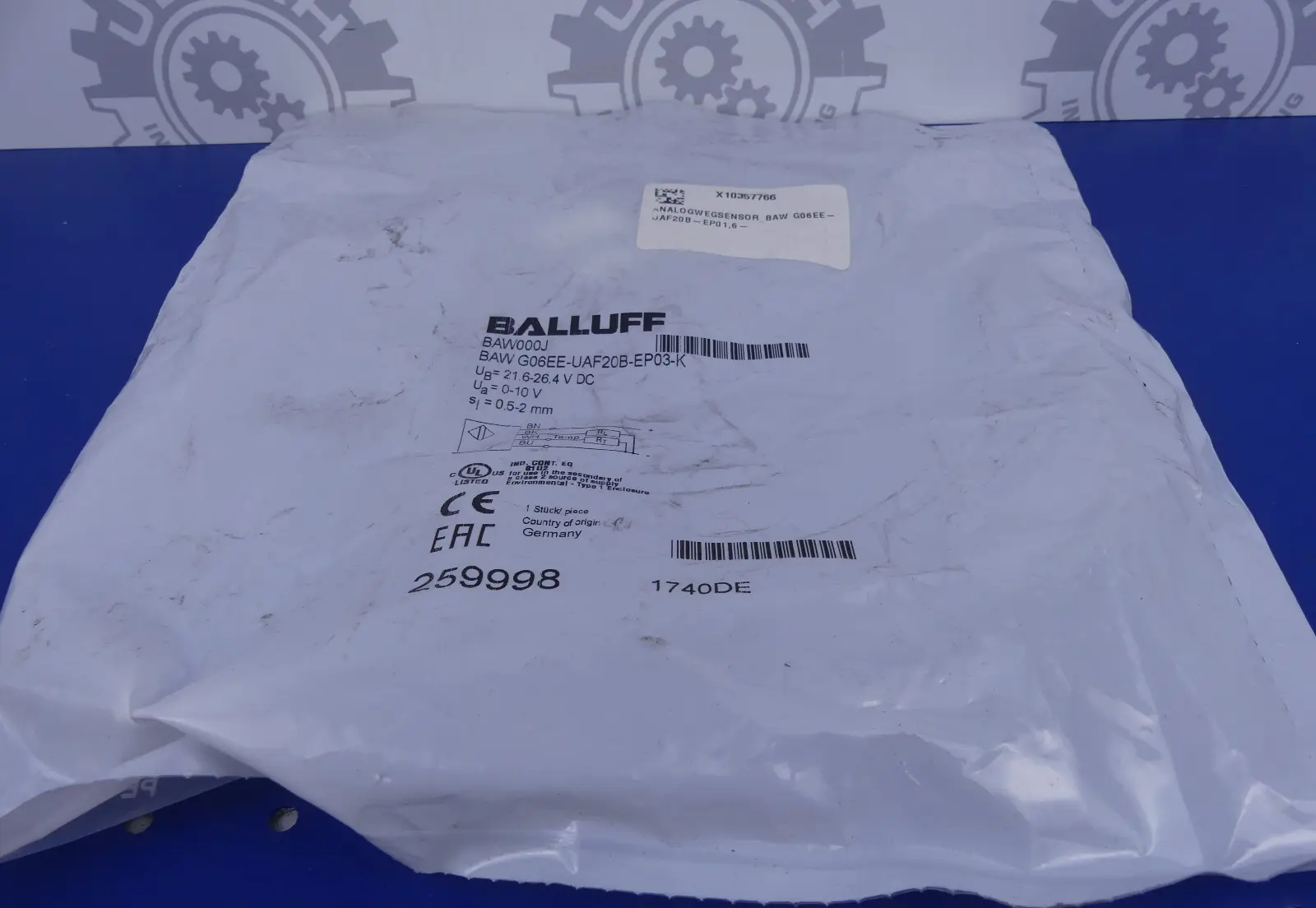 Produktfoto 1 von BALLUFF BAW G06EE-UAF20B-EP03-K