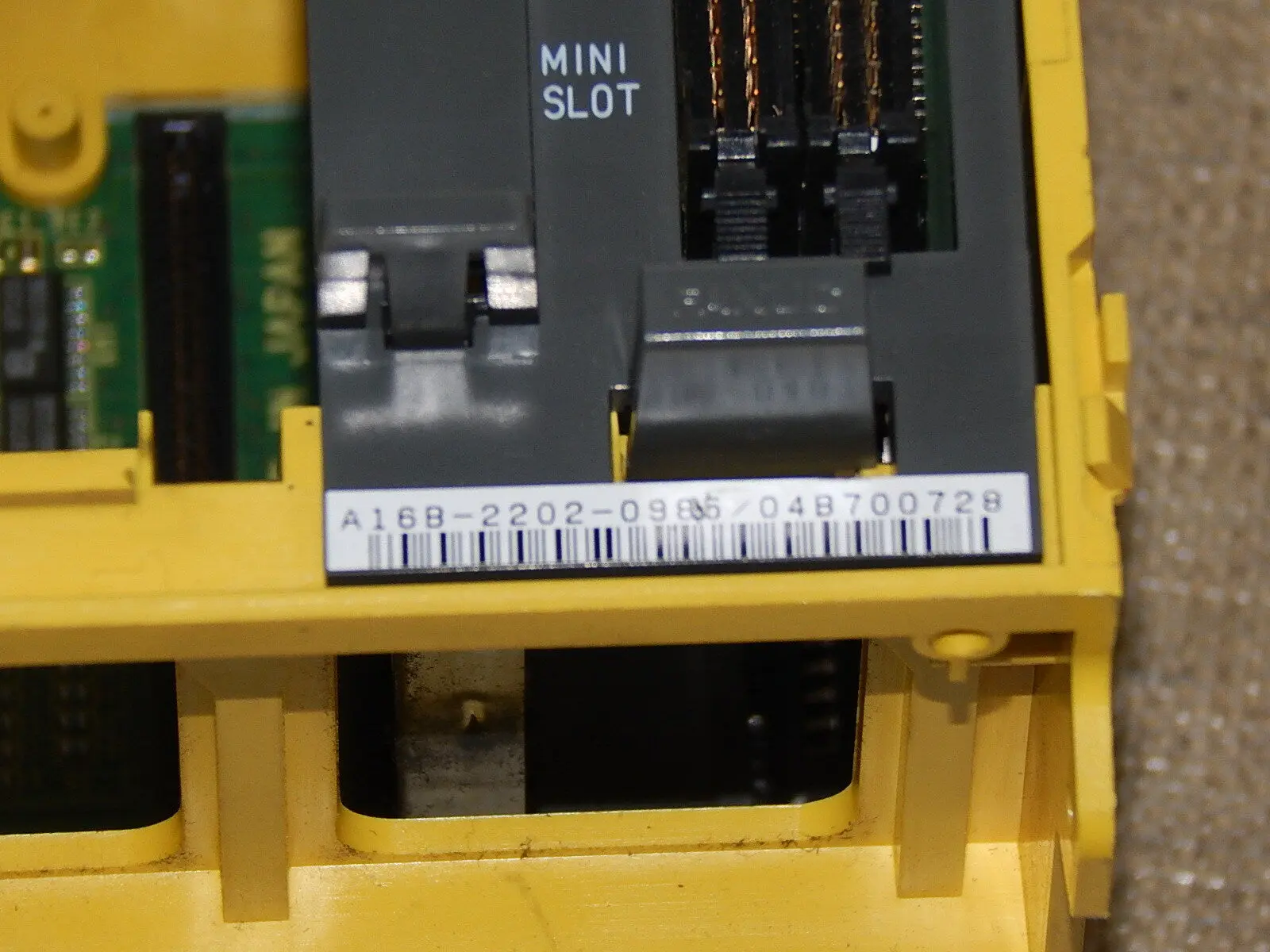 Produktfoto 1 von Fanuc I/O Netzteil Platte,A16B-2202-0985/04B700728 + A02B-0218 used