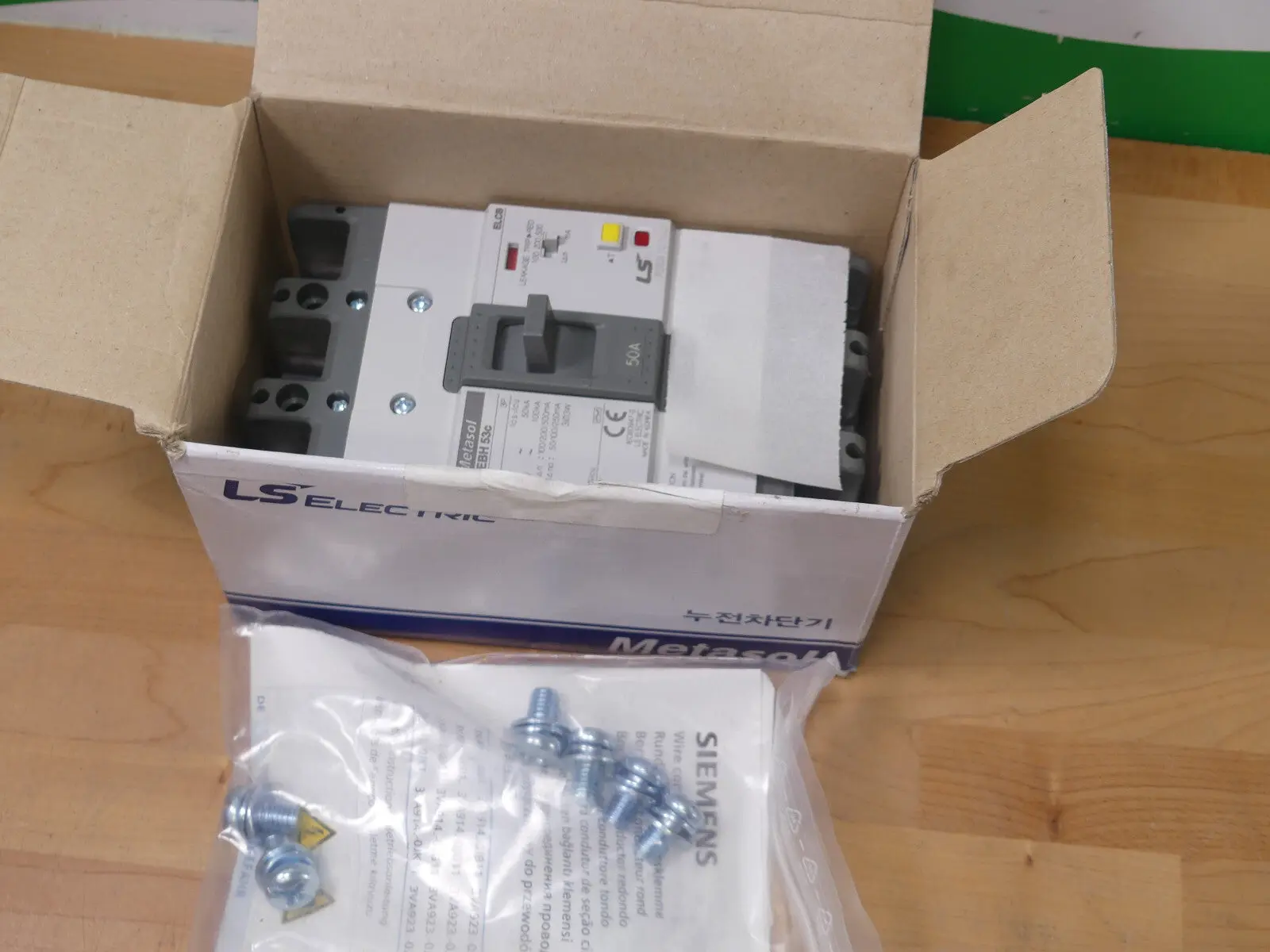 Produktfoto 1 von LS Electric  Circuit breaker EBH53C 50A 100/200/500mA