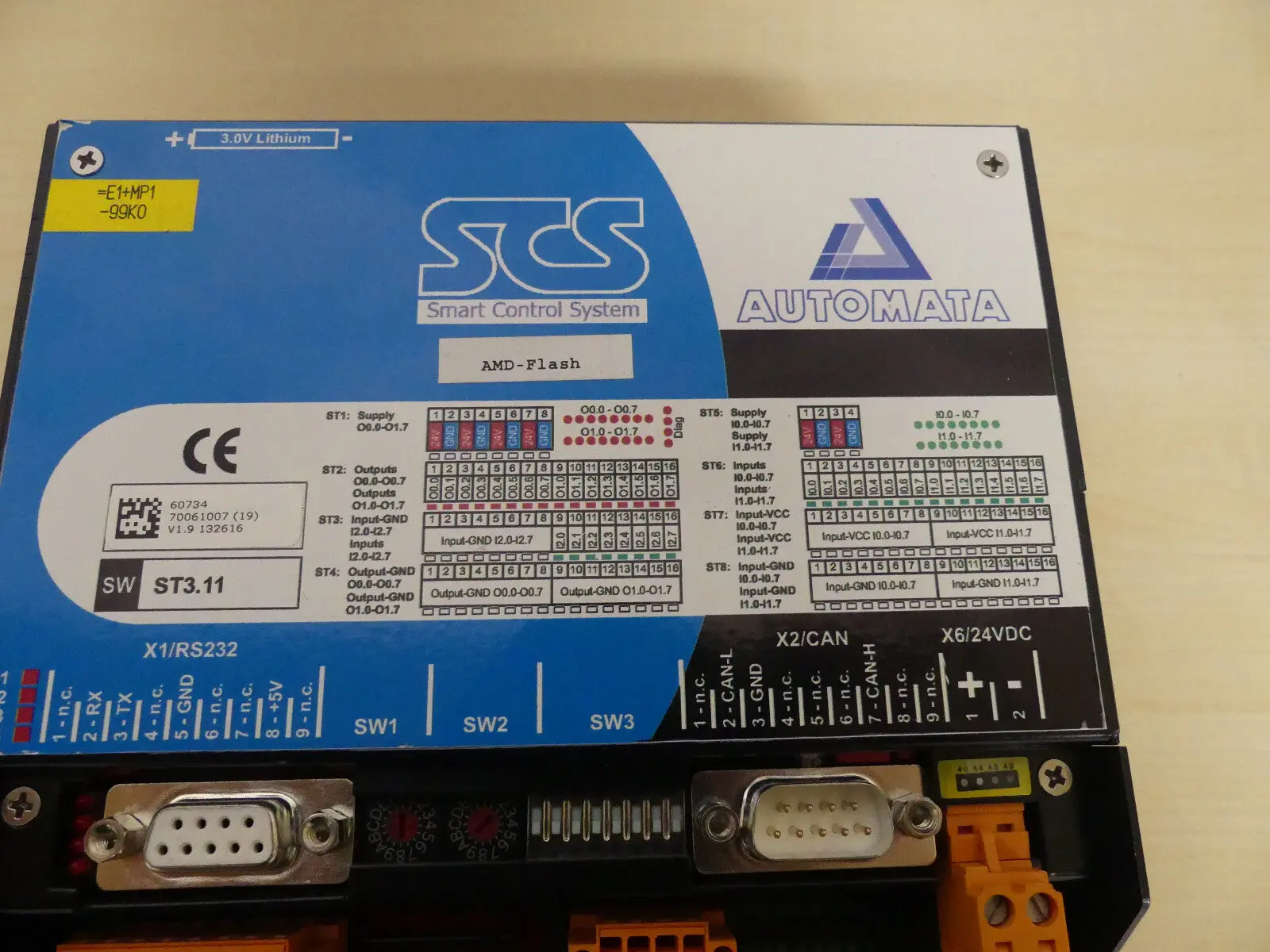 Produktfoto 1 von AUTOMATA 70061007 SCS-Basiseinheit 24E/16A, NEUWERTIG !!