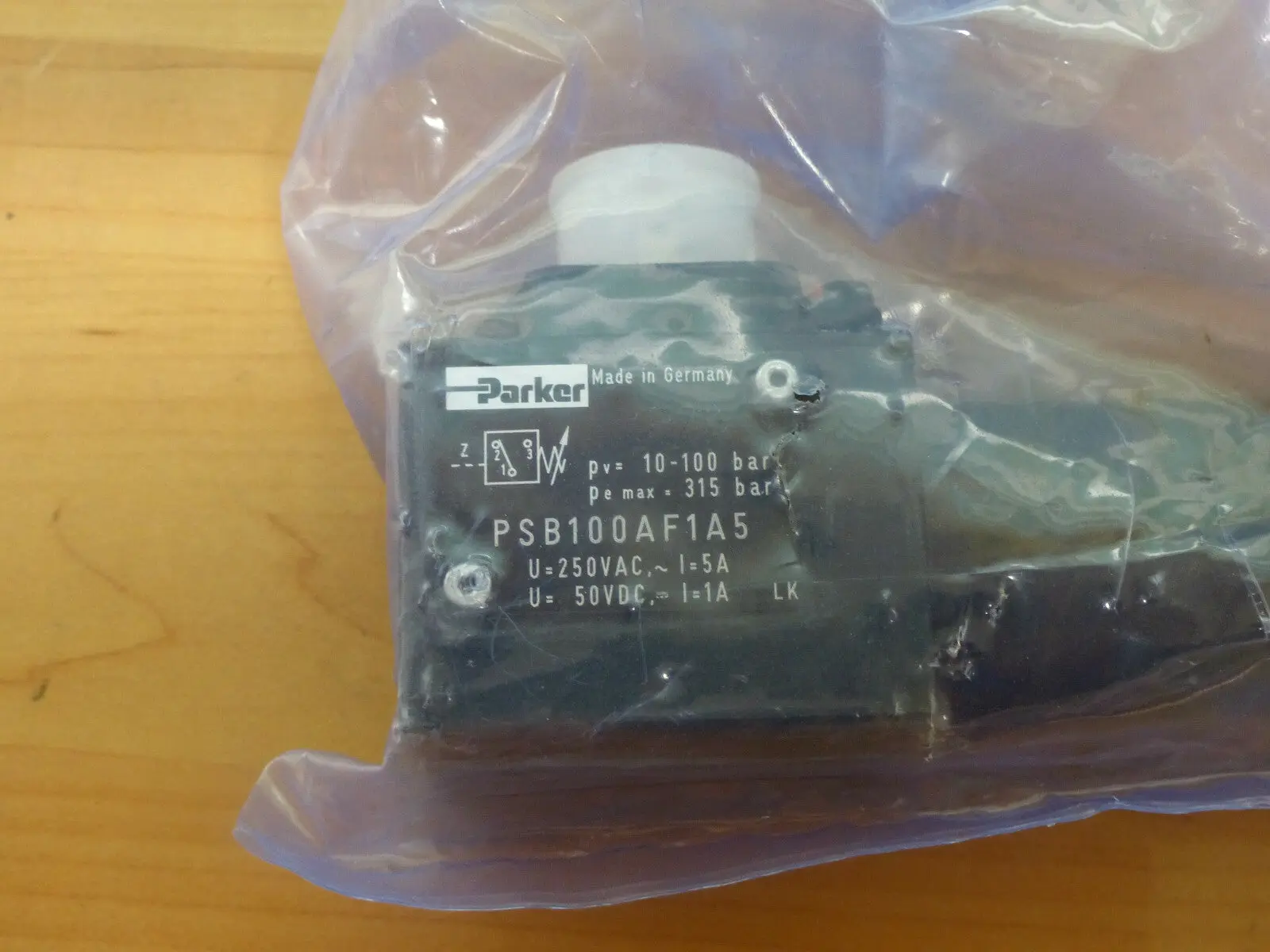 Produktfoto 1 von Parker PSB 100AF1A5 Hydraulikventil Druckschalter 10-100bar s.Bilder