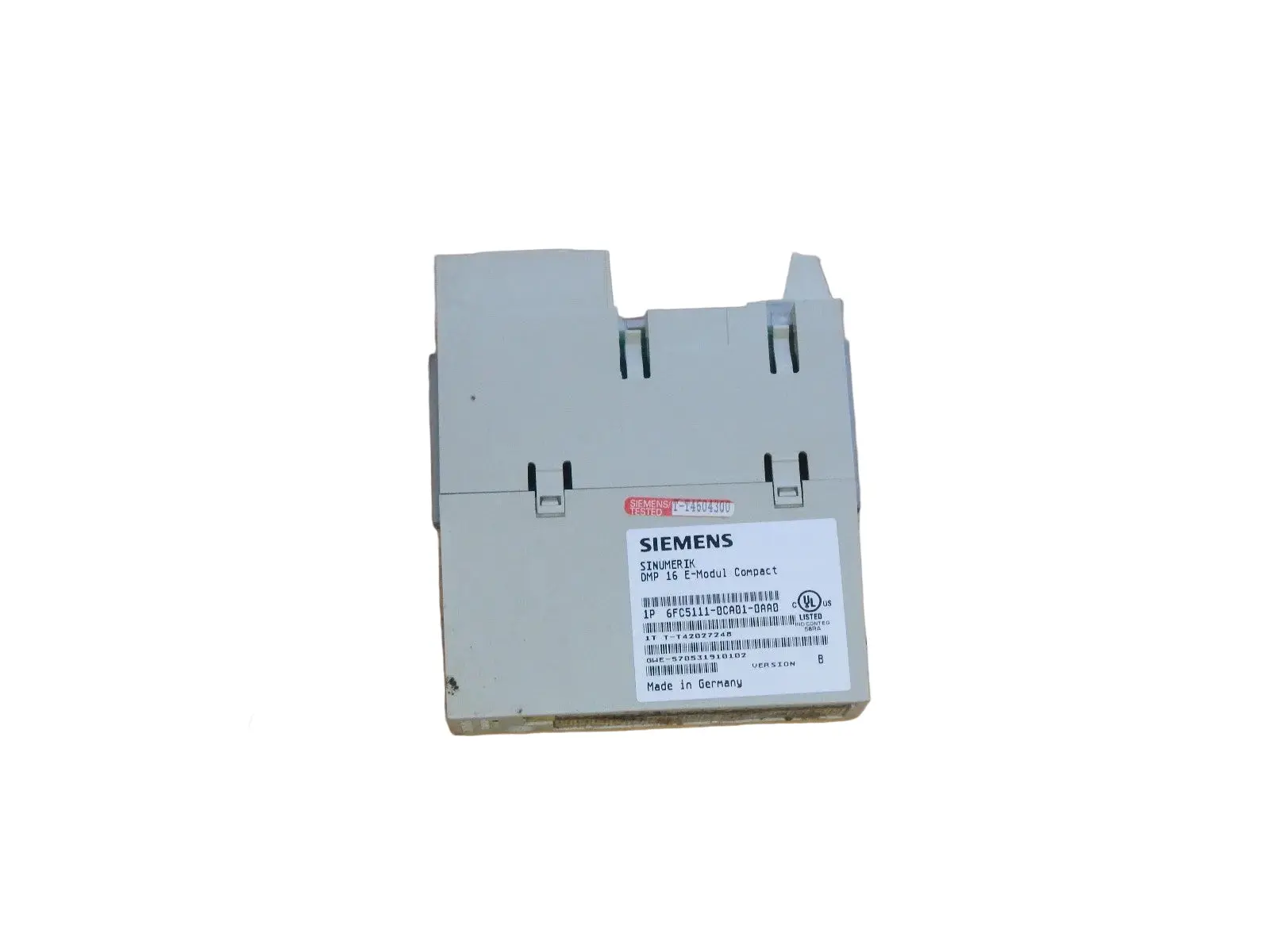 Produktfoto 1 von Siemens 6FC5111-0CA01-0AA0 Sinumerik DMP 16 E-Modul  Used