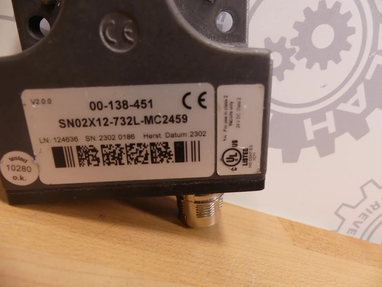 Produktfoto 1 von Euchner SN02X12-732L-MC2459 DEFEKT
