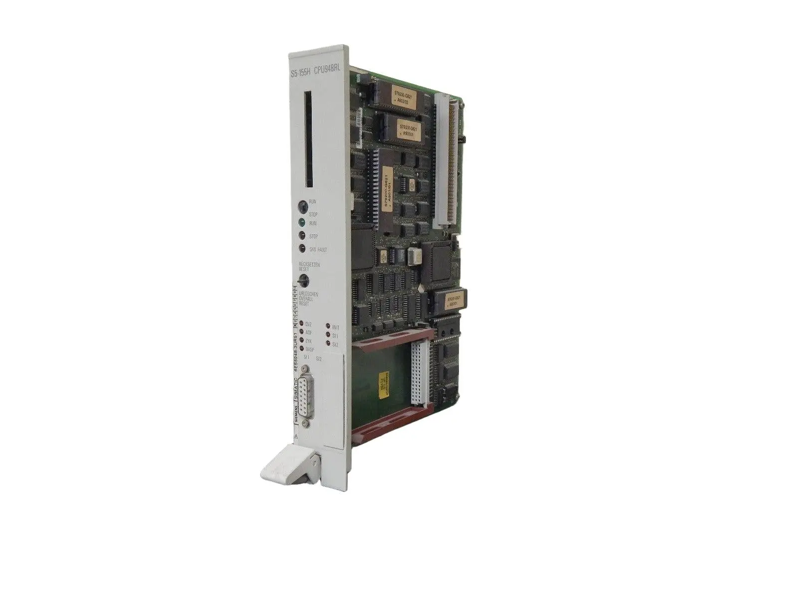 Produktfoto 1 von Siemens Simatic S5 Zentralbaugruppe CPU 6ES5948-3UR51 6ES5 948-3UR51 E-Stand: 01