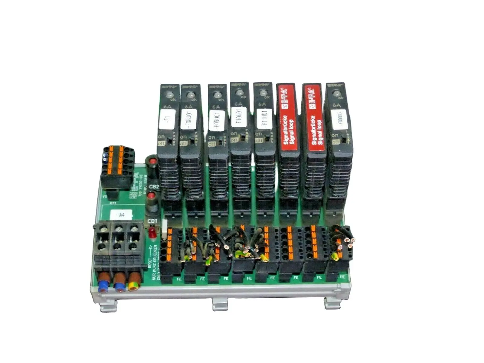 Produktfoto 1 von E-T-A SVS02-08 + 2x SB-S11-P1-01-1-1A + 6x ESX10-103-DC24V-6A