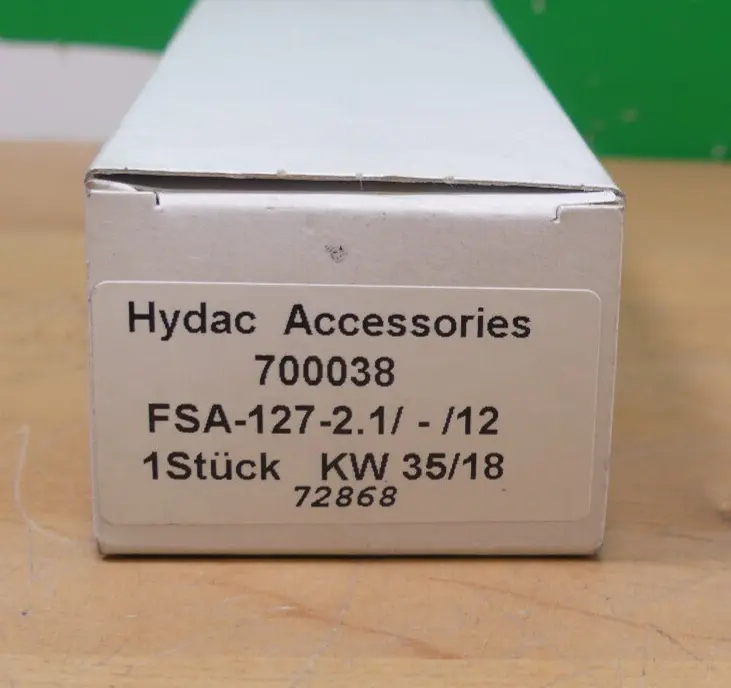 Produktfoto 1 von HYDAC 700038 FAS-127-2.1/-/12
