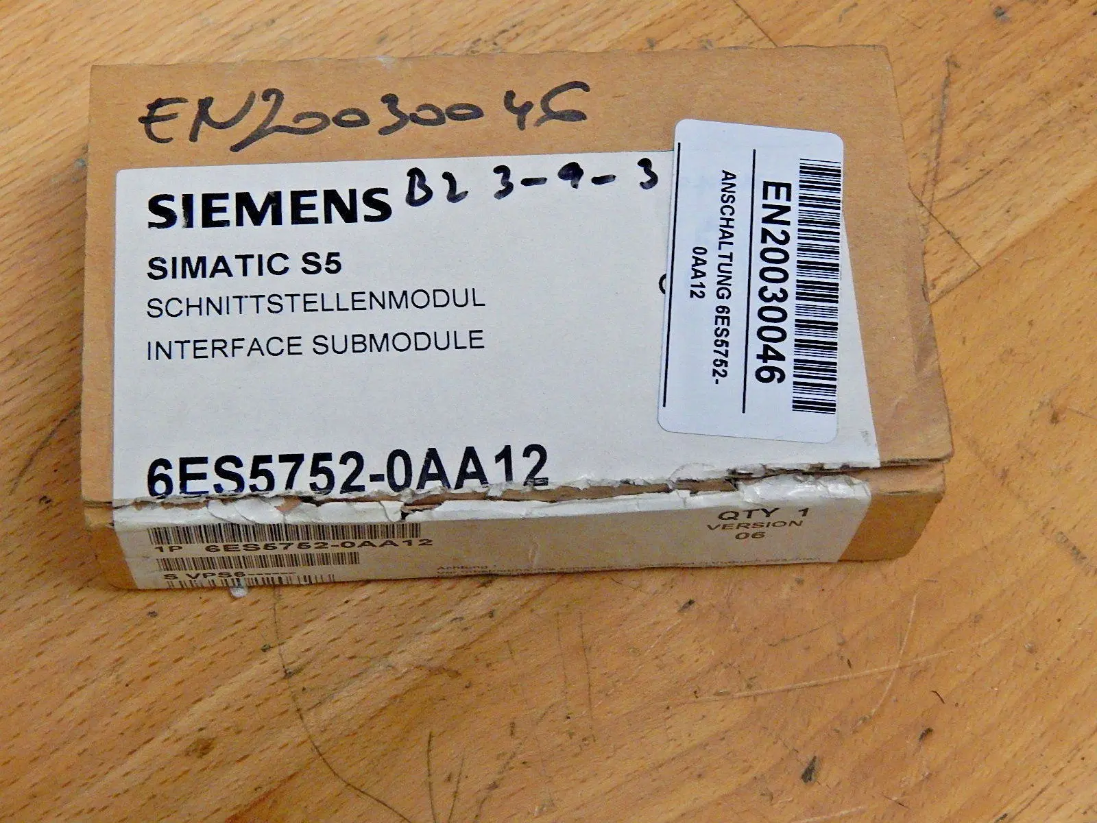 Produktfoto 1 von Siemens Simatic S5 Schnittstellenmodul  6ES5752-0AA12