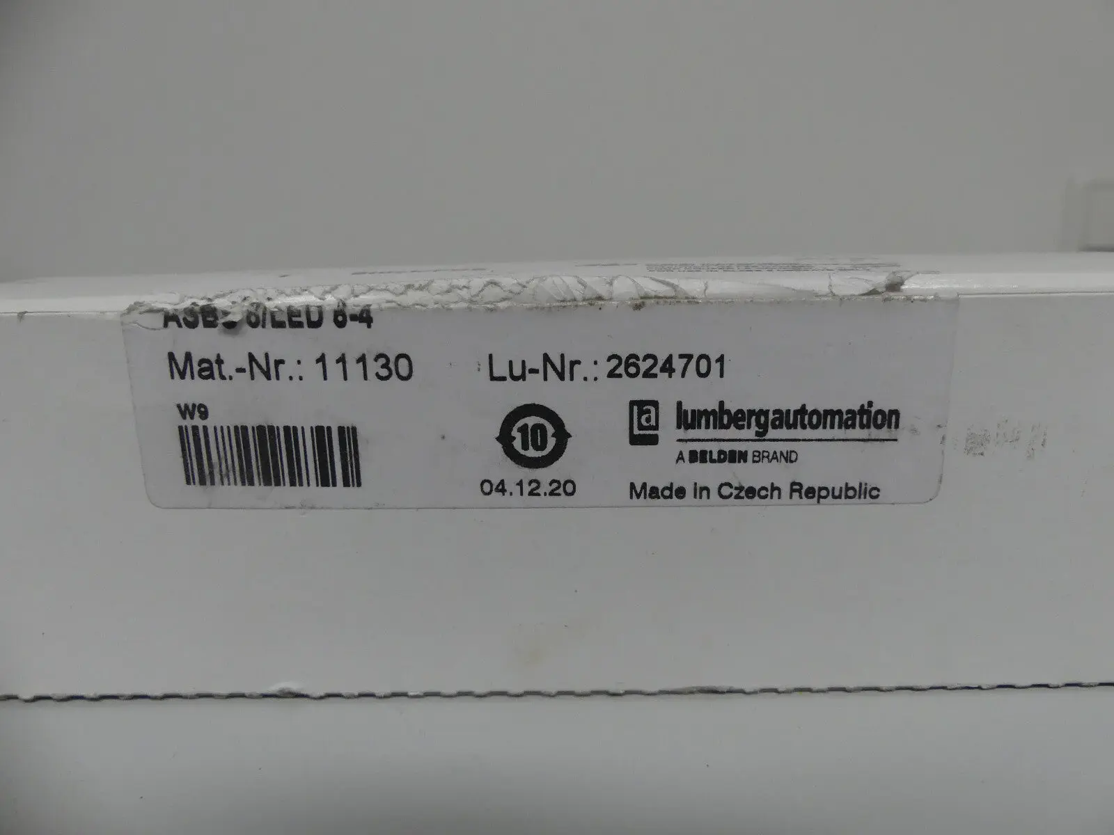 Produktfoto 1 von LUMBERG AUTOMATION ASBS 8/LED 5-4