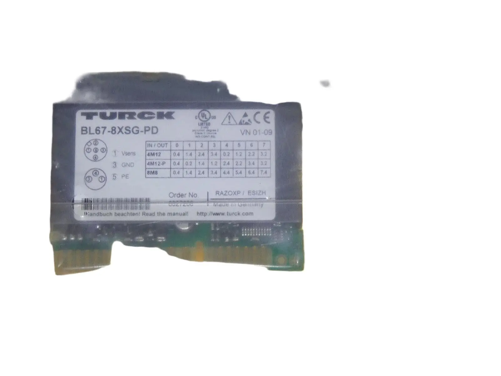 Produktfoto 1 von TURCK BL67-8XSG-PD