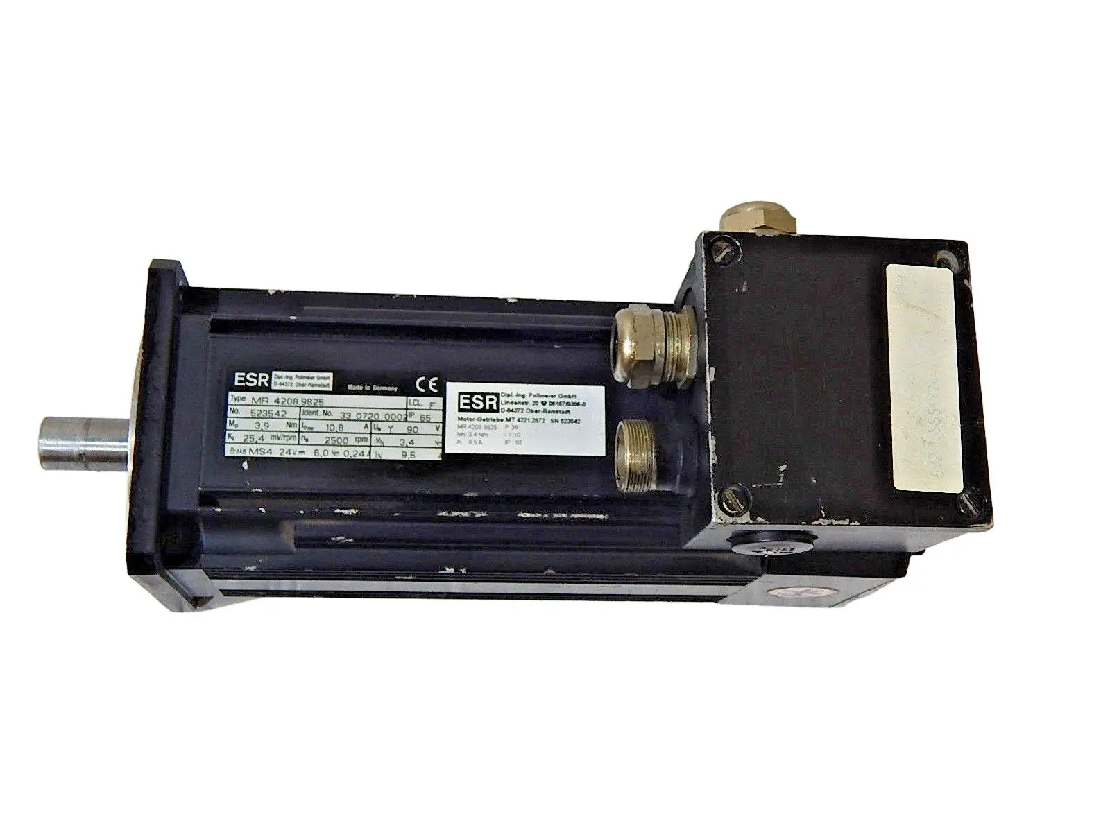 Produktfoto 1 von ESR Pollmeier GmbH AC-Servomotor  MR4208.9825  Used