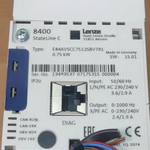 Produktfoto 1 von Lenze 8400 Stateline C E84AVSCC7512SBV791
