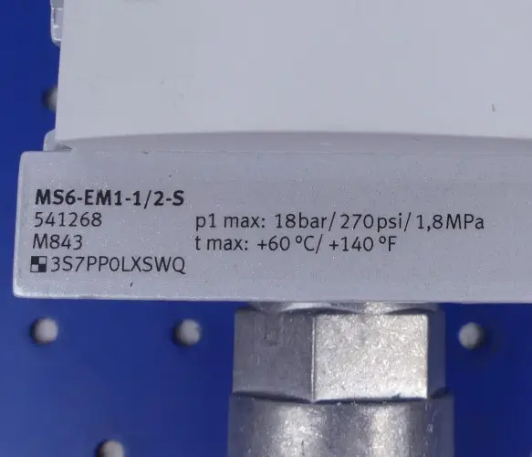 Produktfoto 1 von FESTO MS6-EM1-1/2-S  541268