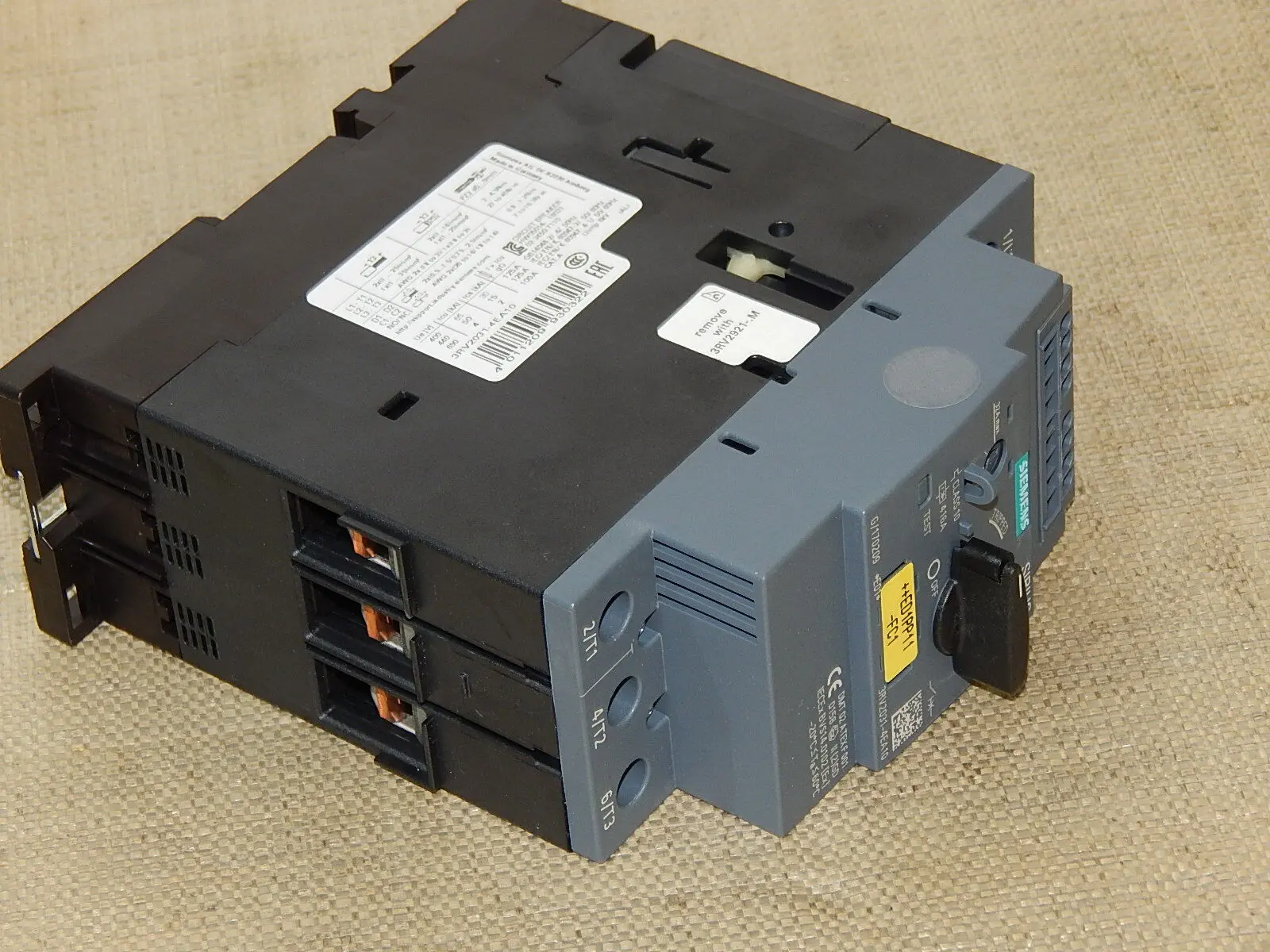 Produktfoto 1 von Siemens Leistungsschalter 3RV2031-4EA10 Neuwertig