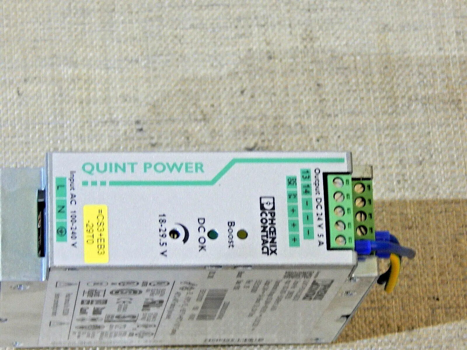 Produktfoto 1 von Phoenix Contact 2866750 Quint-PS/1AC/24DC/5 Used