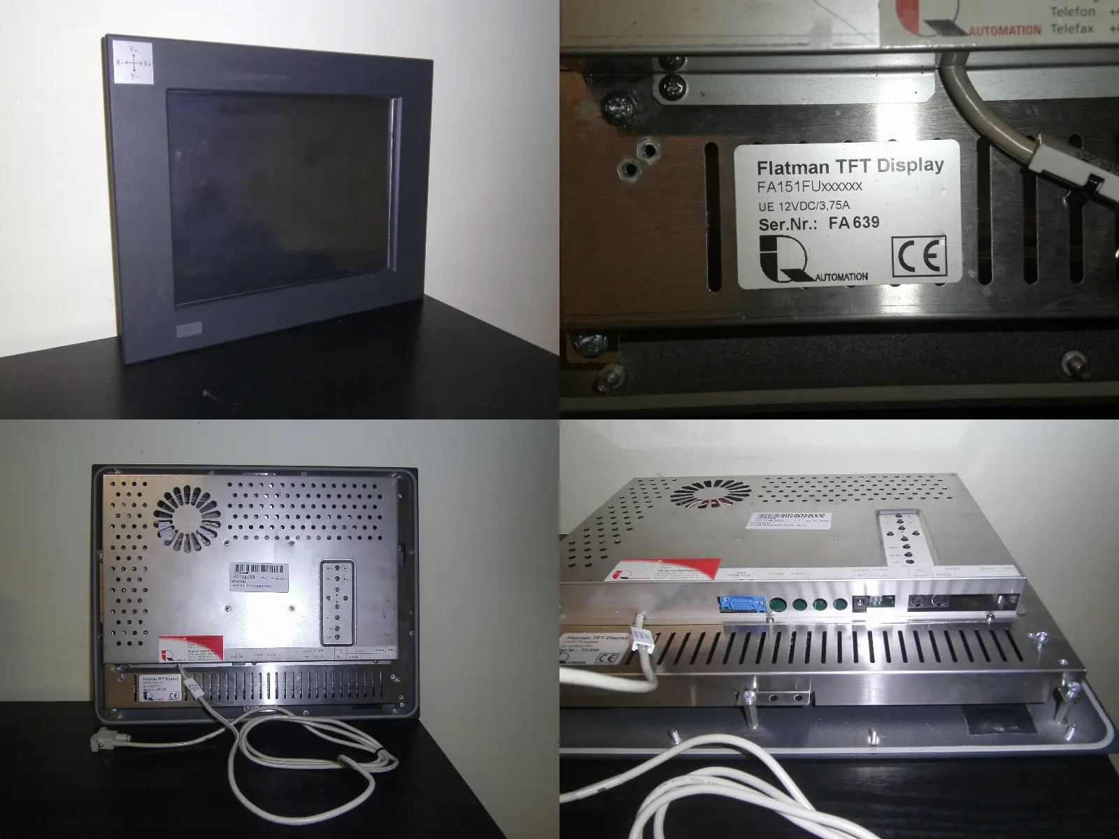 Flatman TFT Display FA151FUxxxxx SN.FA639