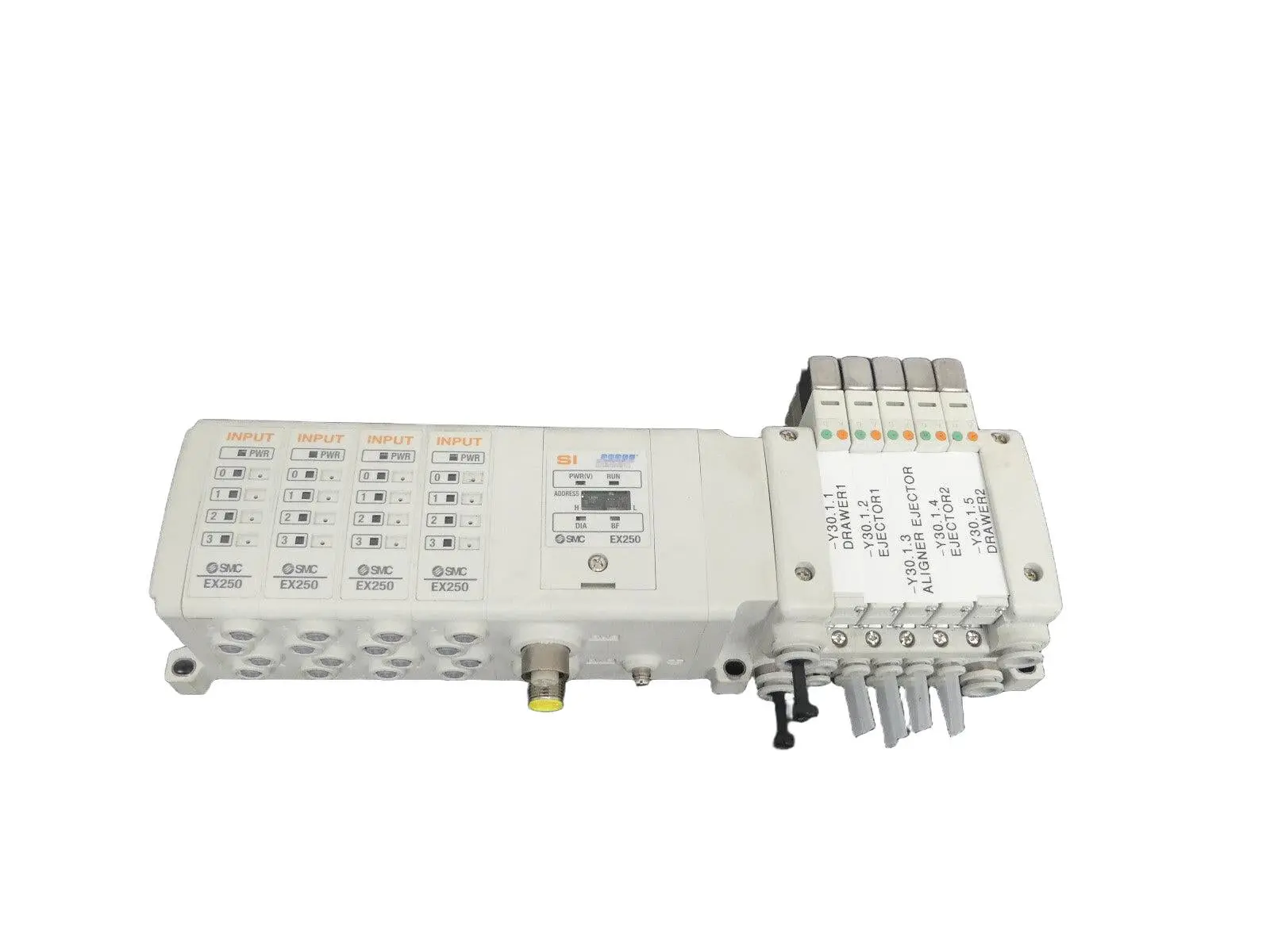 Produktfoto 1 von SMC SI Unit EX250 - SPR1 ProfiBus EX250SPR1+4XEX250-1E3+VQC1-QQ162 s.Bilder