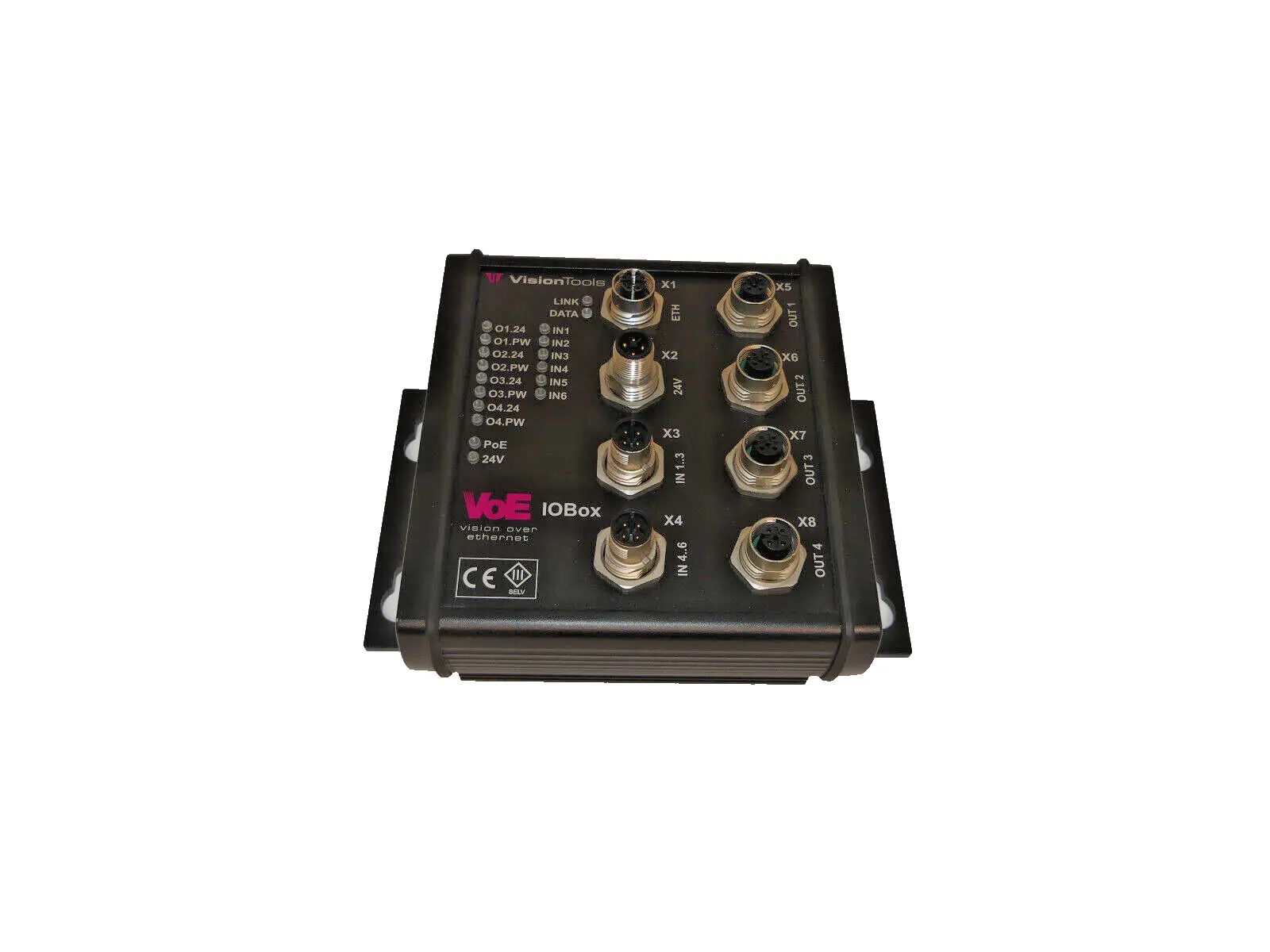 Produktfoto 1 von VisionTools VOE IOBox Ethernet Switch Industrieller Ethernet-Switch 09V0002B