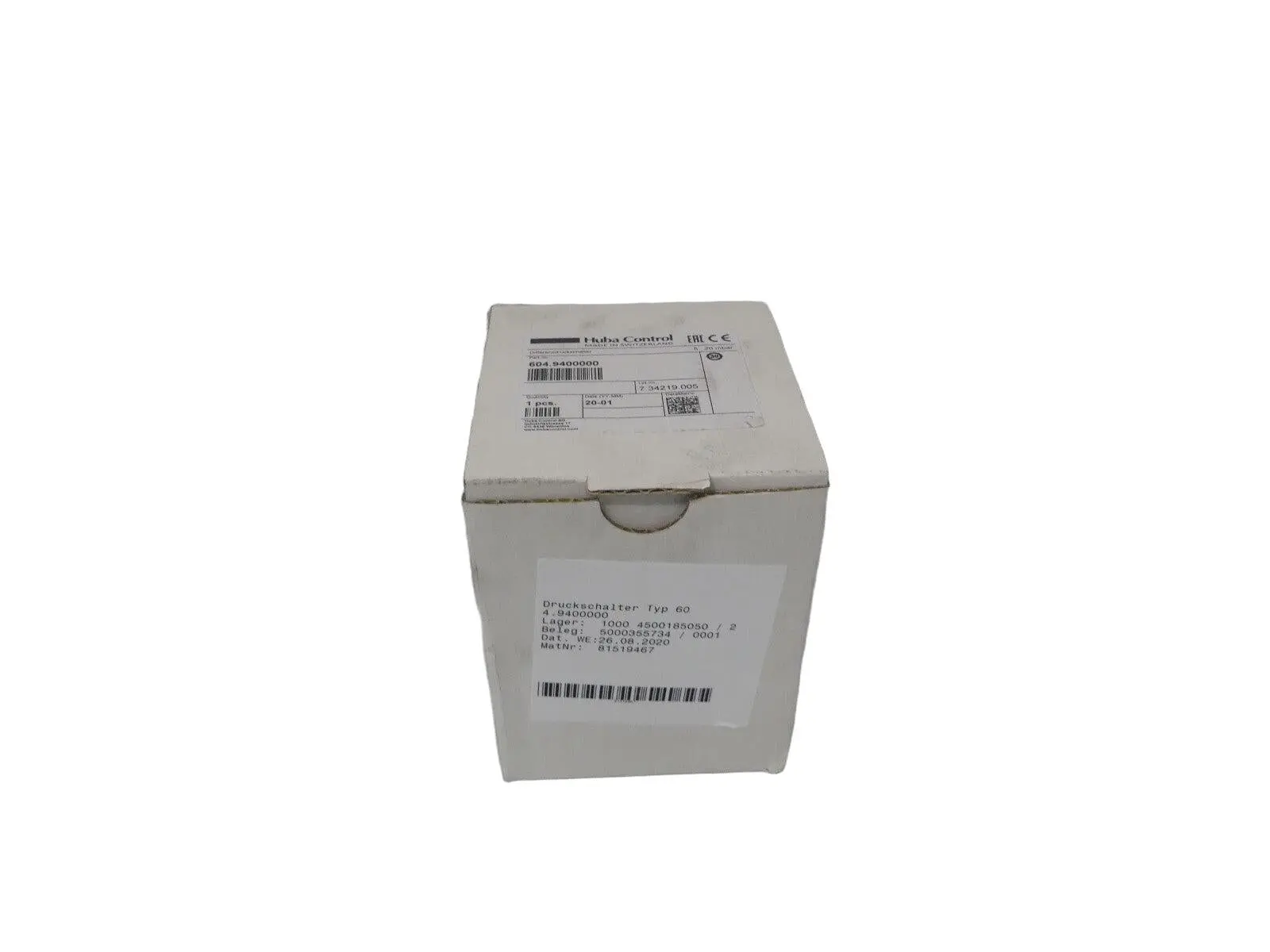 Produktfoto 1 von Huba control 604.9400000