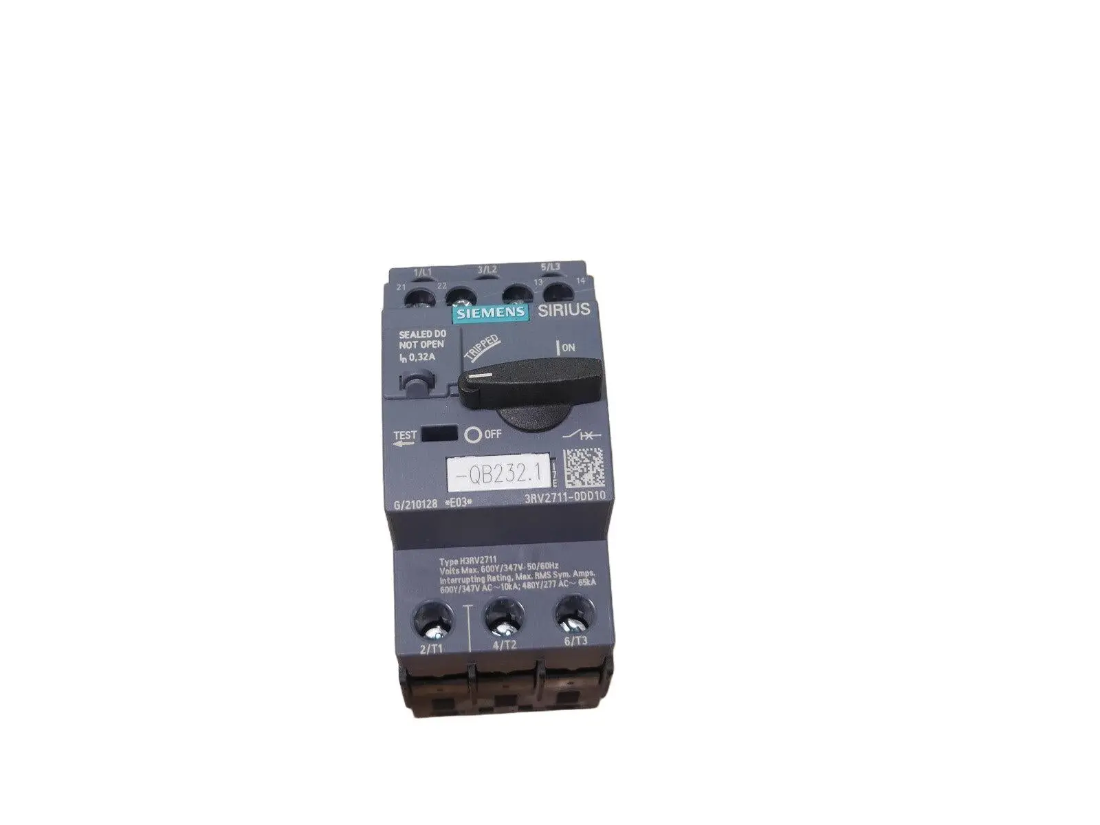 Produktfoto 1 von Siemens Dig.Industr. Leistungsschalter 3RV2711-0DD10