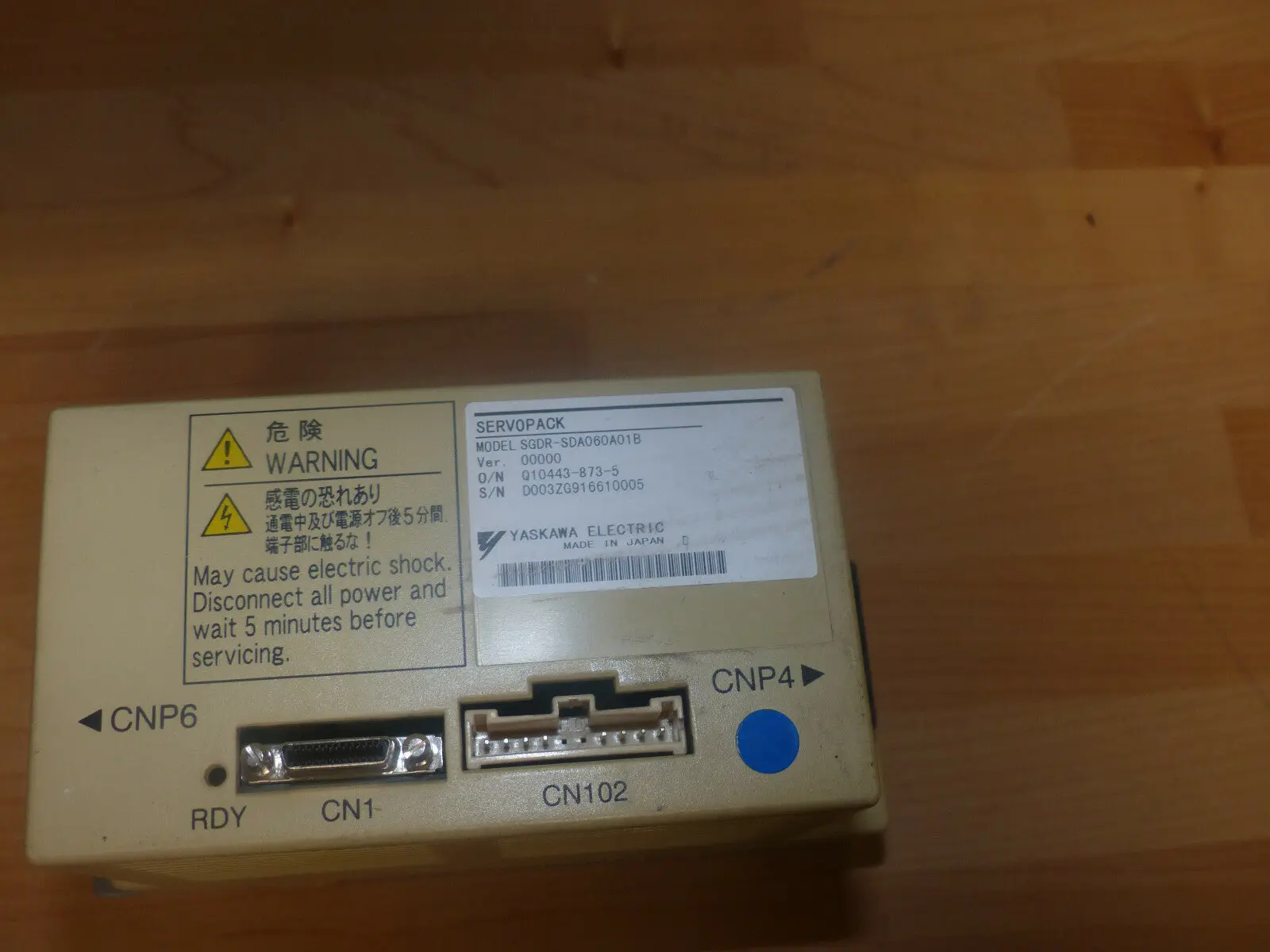 Produktfoto 1 von Yaskawa Servopack SGDR-SDA060A01B used s.Bilder