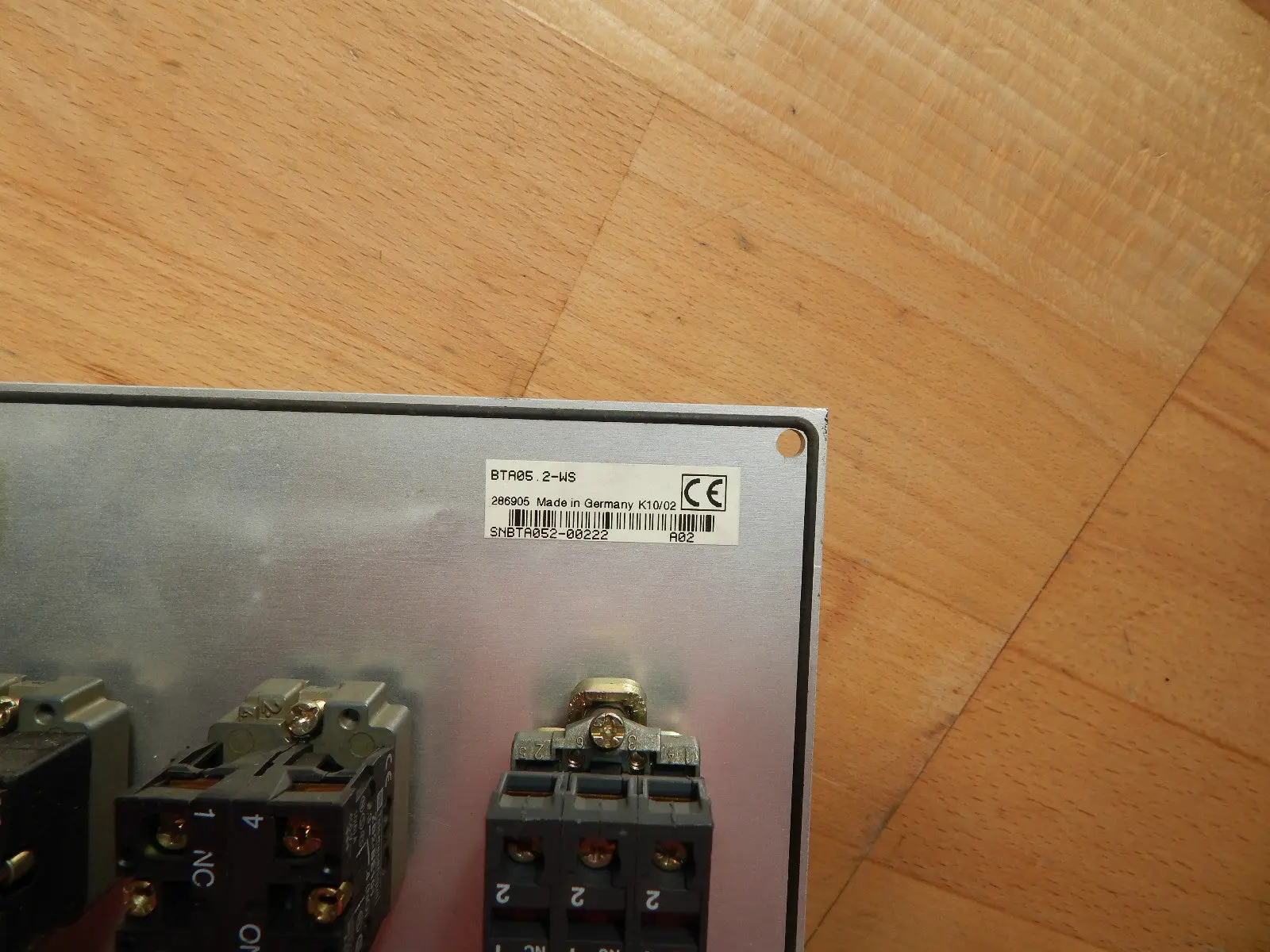 Produktfoto 1 von Indramat BTA05.2-WS  Bedientafel