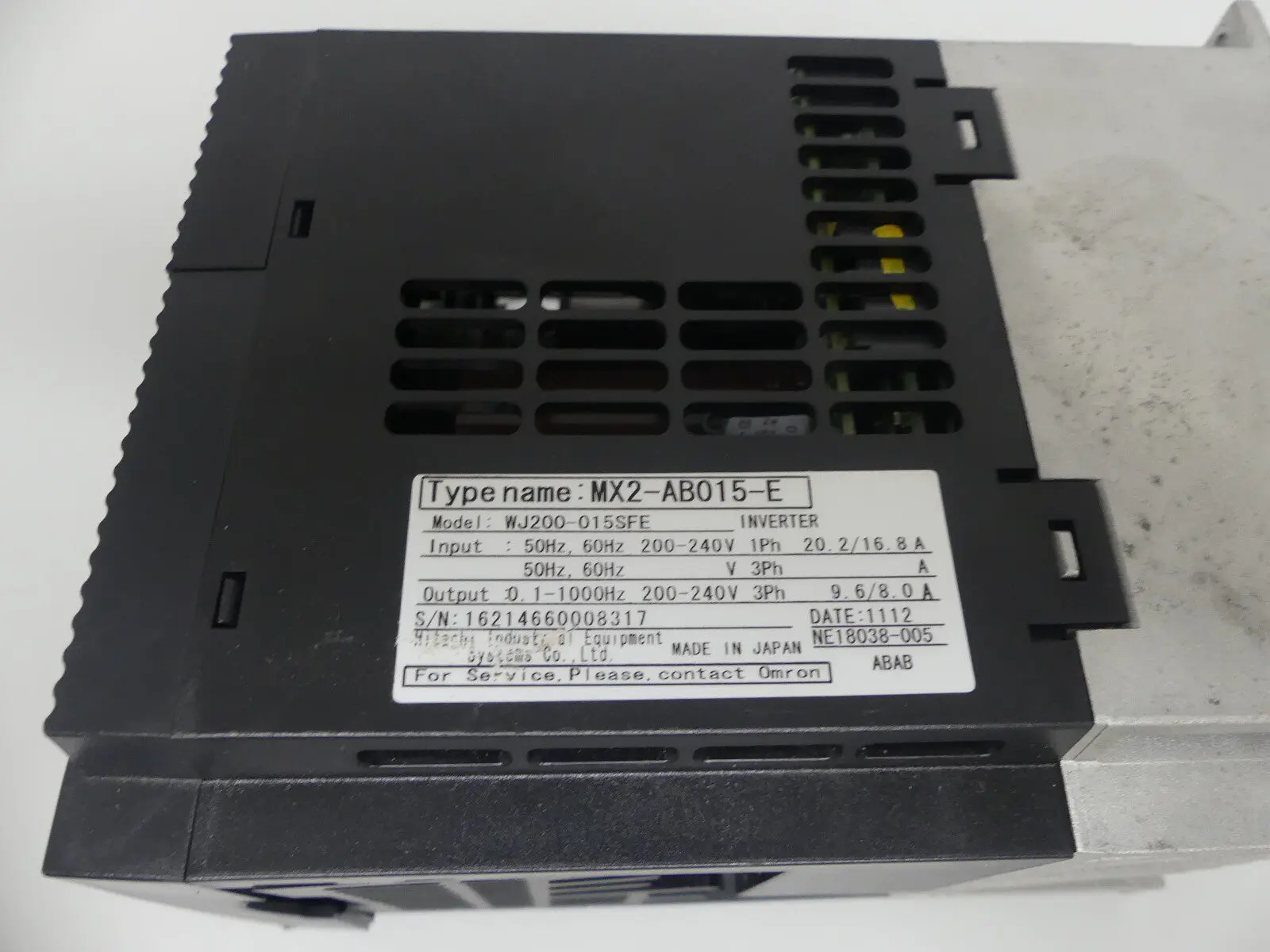 Produktfoto 1 von Omron MX2-AB015-E
