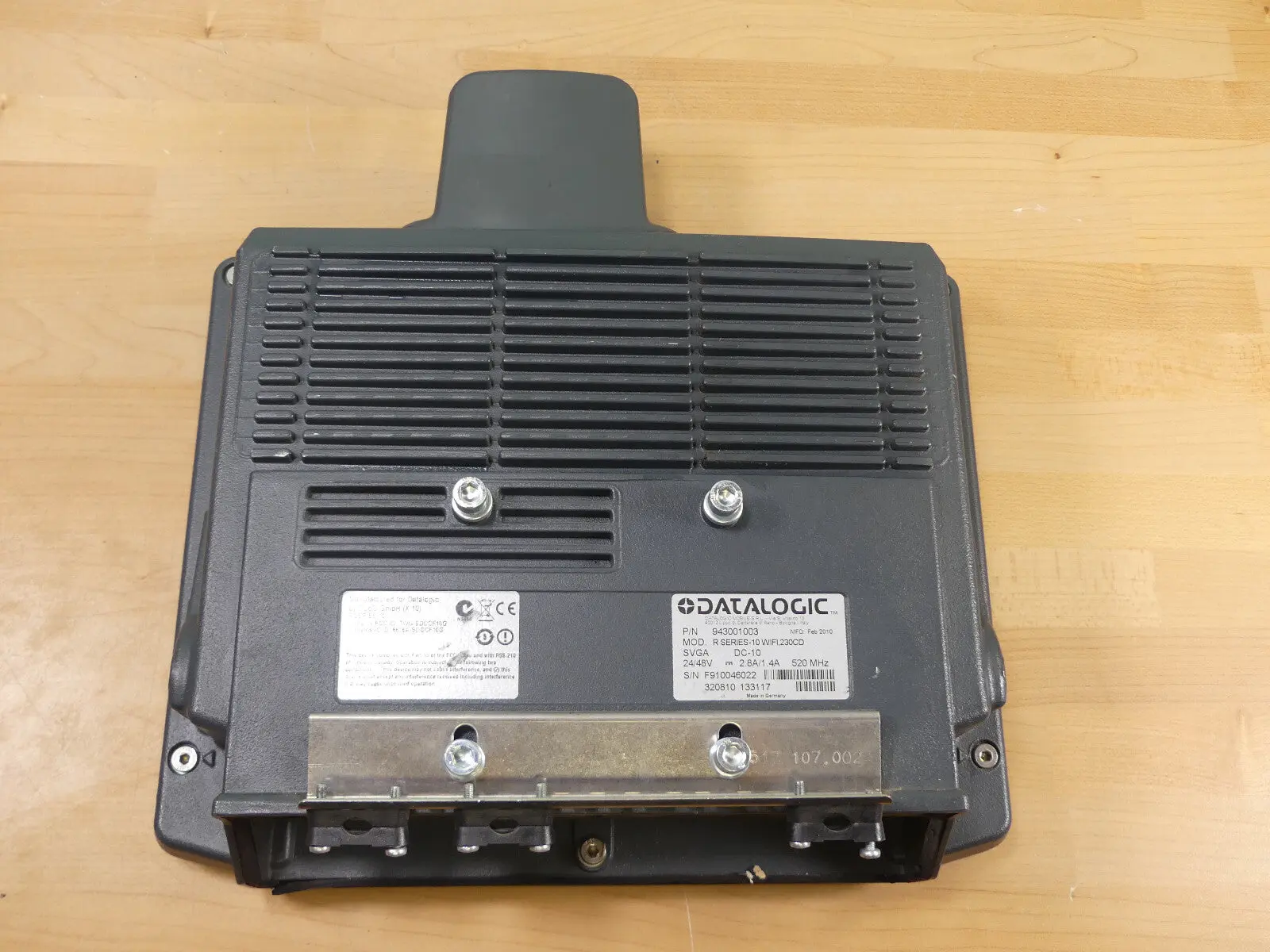 Produktfoto 1 von Datalogic 943001003 Vehicle Mount Terminals Datalogic R Series 10 WIFI 230CD