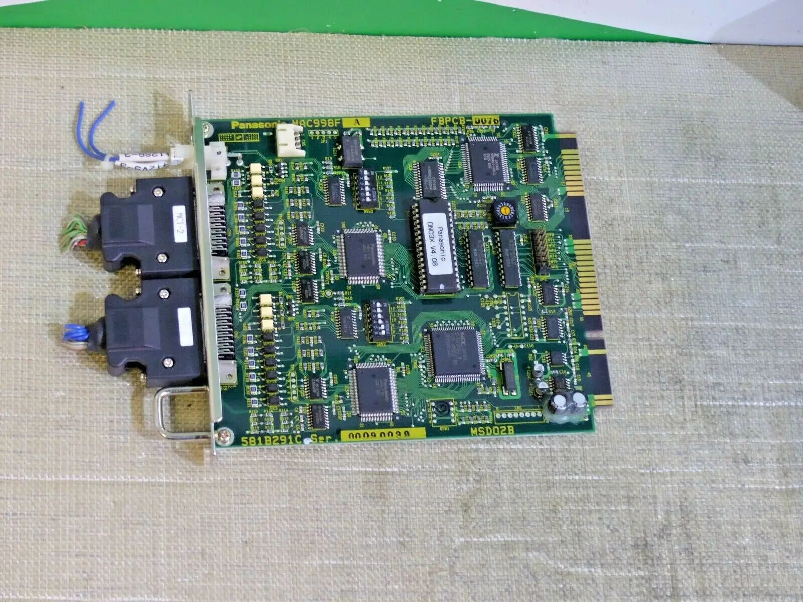 Produktfoto 1 von DISCO PCB BOARD PANASONIC MAC998F B FBPCB-0381  Used