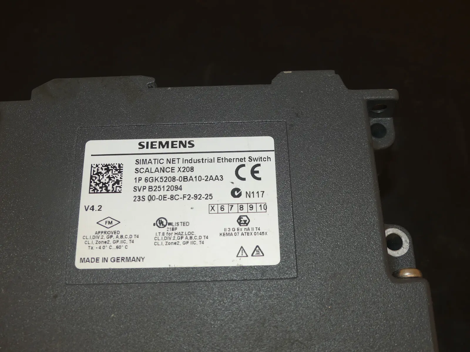 Produktfoto 1 von Siemens 6GK5208-0BA10-2AA3