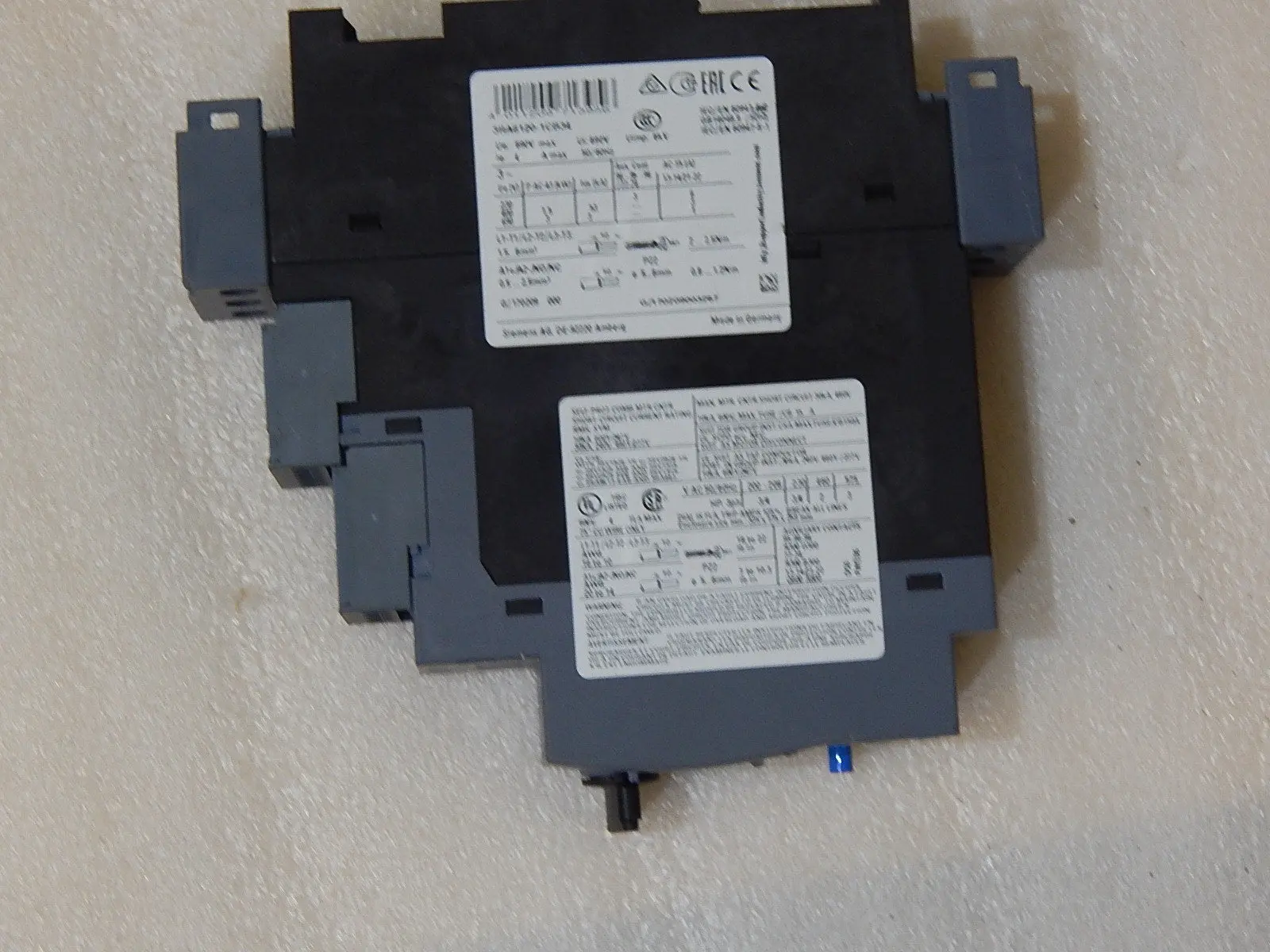 Produktfoto 1 von Siemens Sirius 3RA6120-1CB34  Kompaktabzweig 690V Used