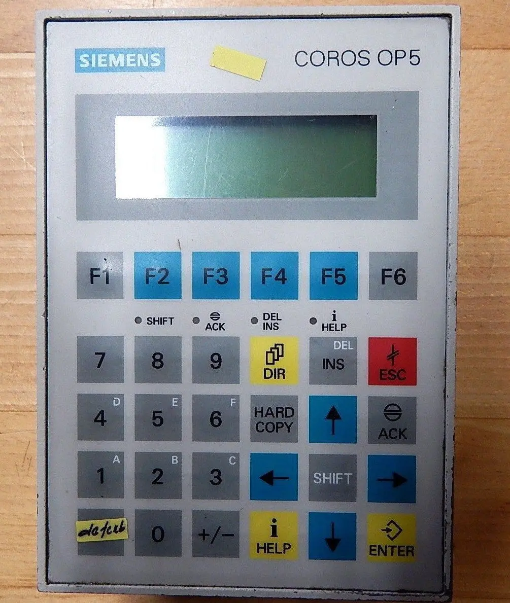 Produktfoto 1 von Siemens  OPERATOR PANEL OP5/A1 6AV3505-1FB01 Vers.6