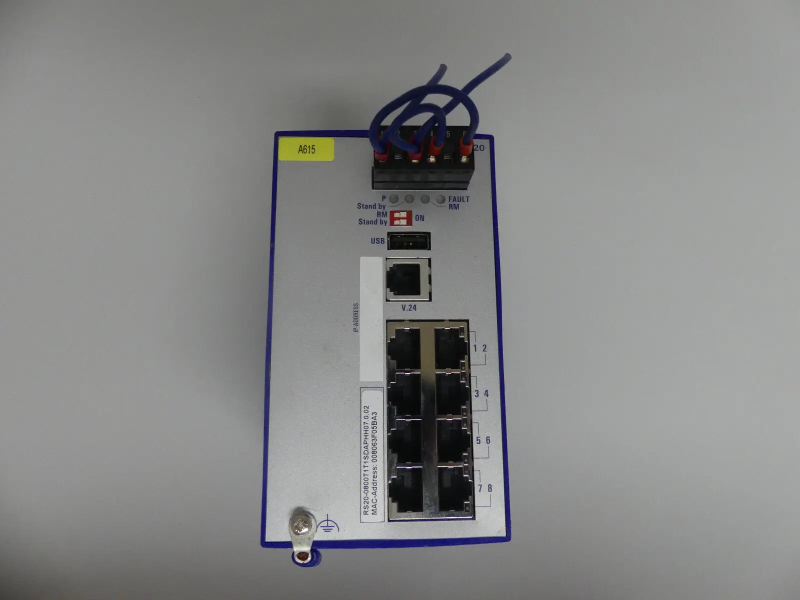 Produktfoto 1 von HIRSCHMANN RS20 RAIL SWITCH RS20-0800T1T1SDAPHH07.0.02