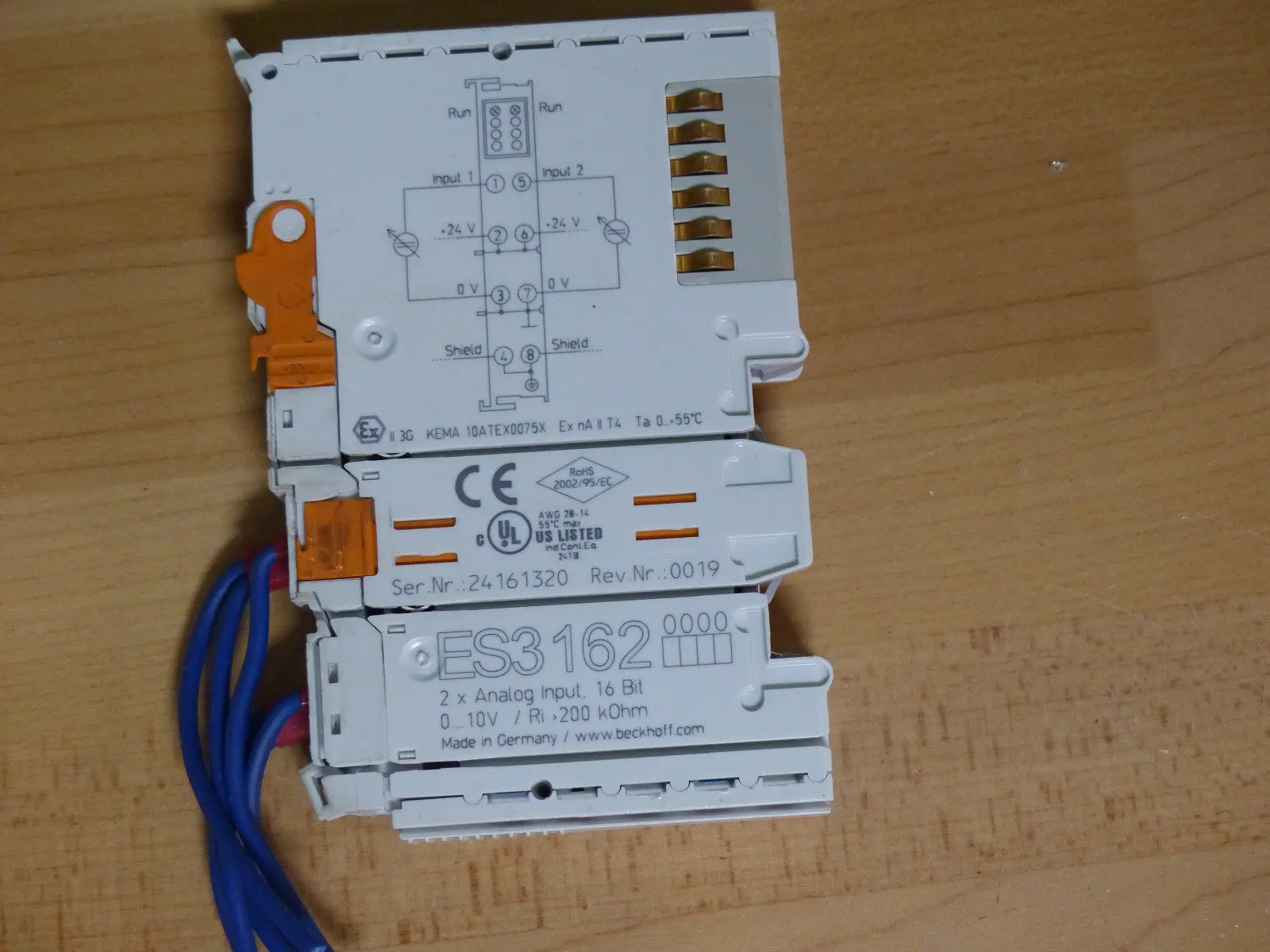 Produktfoto 1 von BECKHOFF Port Modul  ES3162